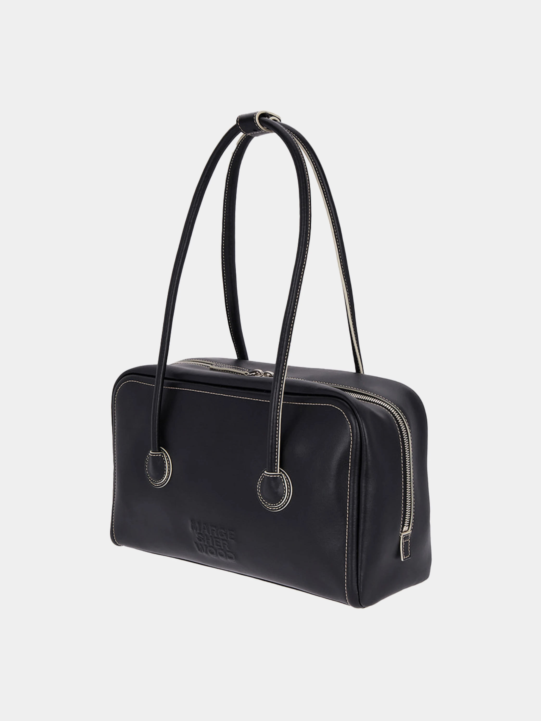 Женская сумка MARGESHERWOOD Soft Boston Black Plain