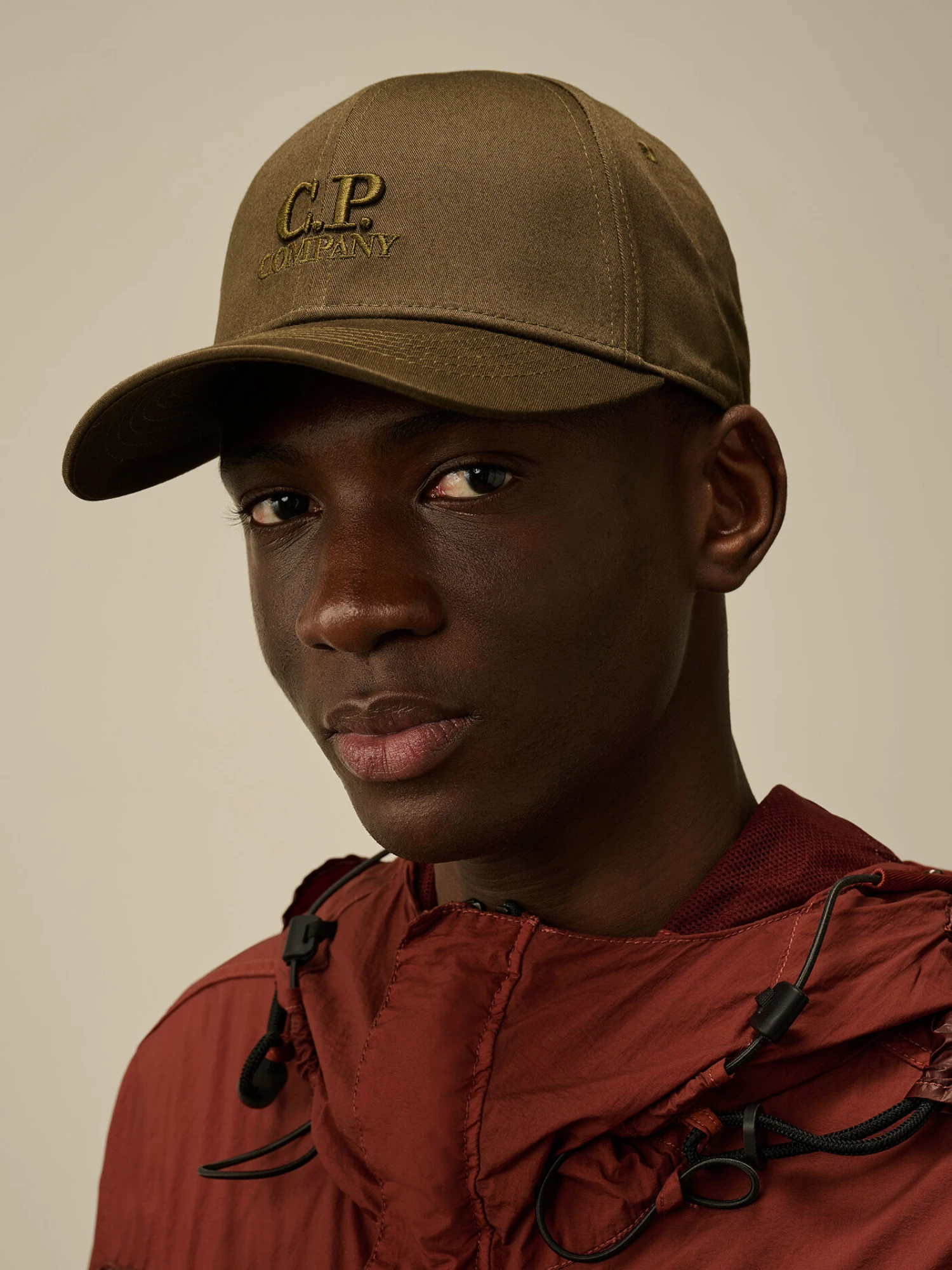 Кепка C.P. Company Gabardine Logo Cap Ivy Green