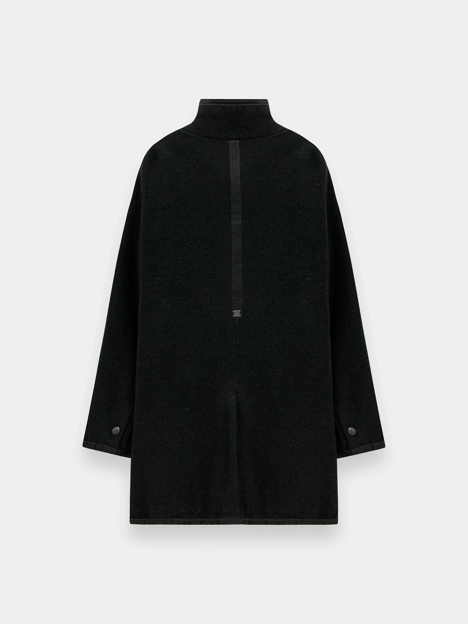 Пальто ISAAC SELLAM Mantel Highcoat Laine Unique Anthrazit