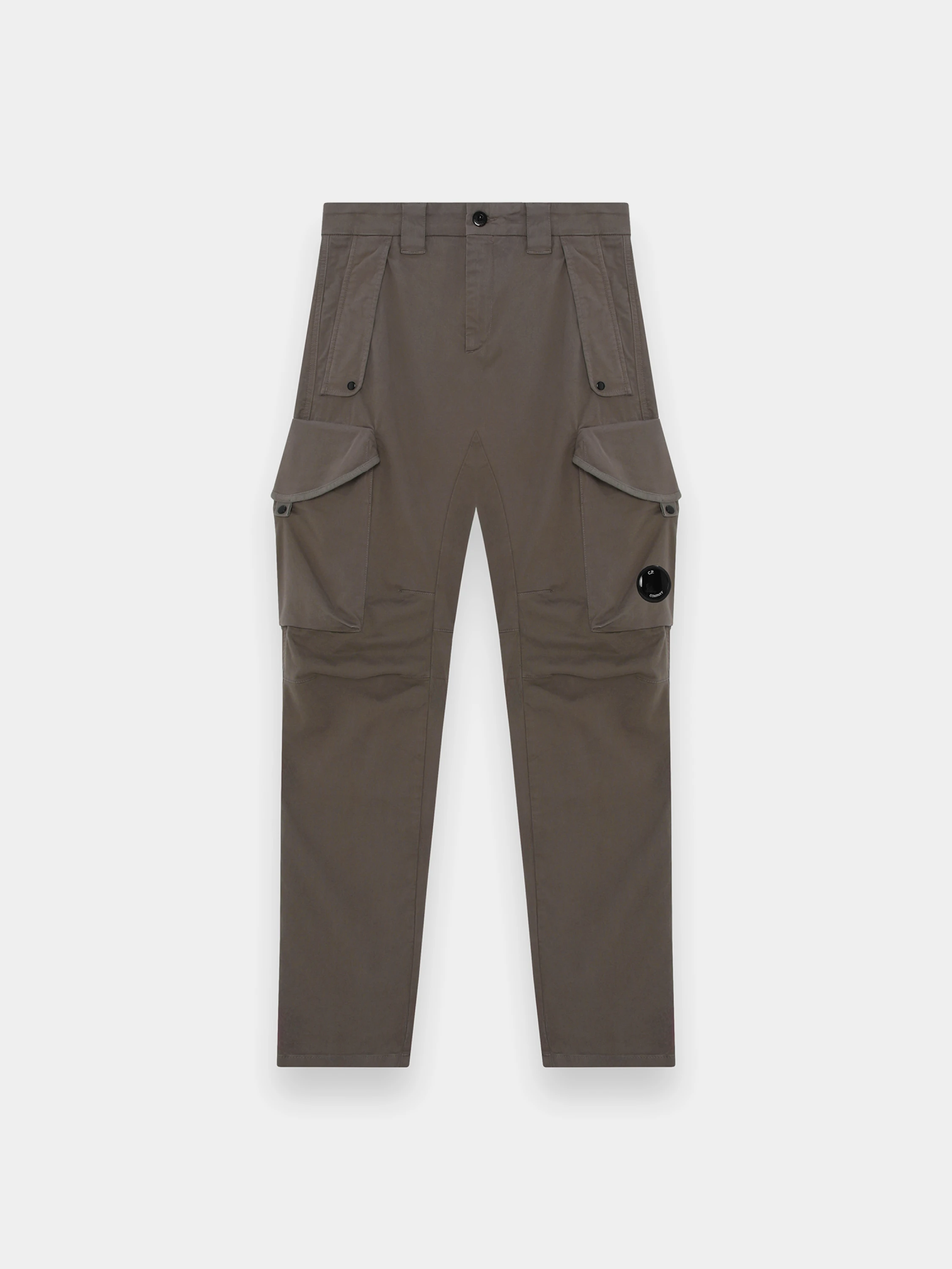 Брюки C.P. Company Stretch Sateen Ergonomic Lens Walnut
