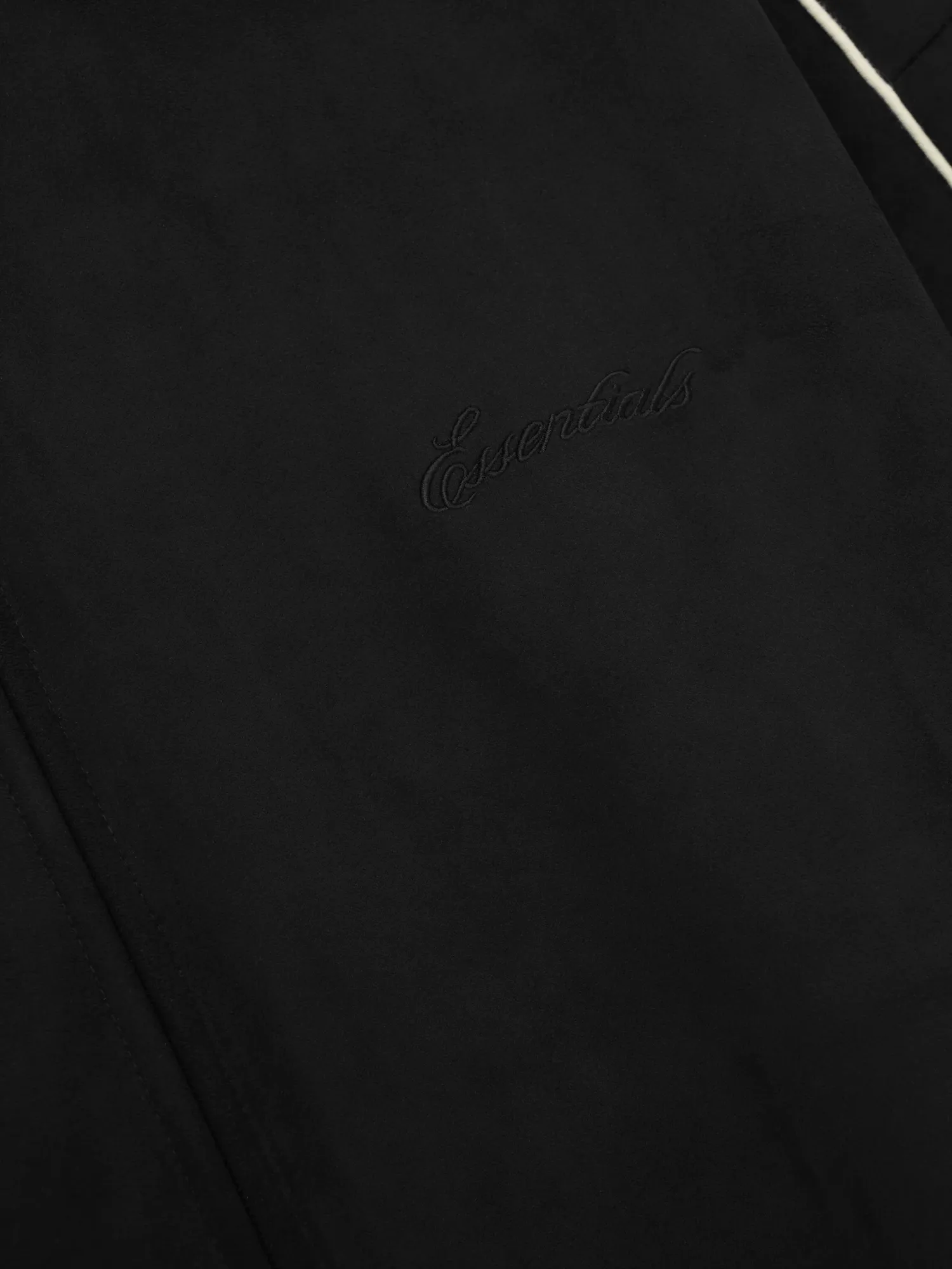 Олимпийка Fear of God ESSENTIALS Suede Signature Black