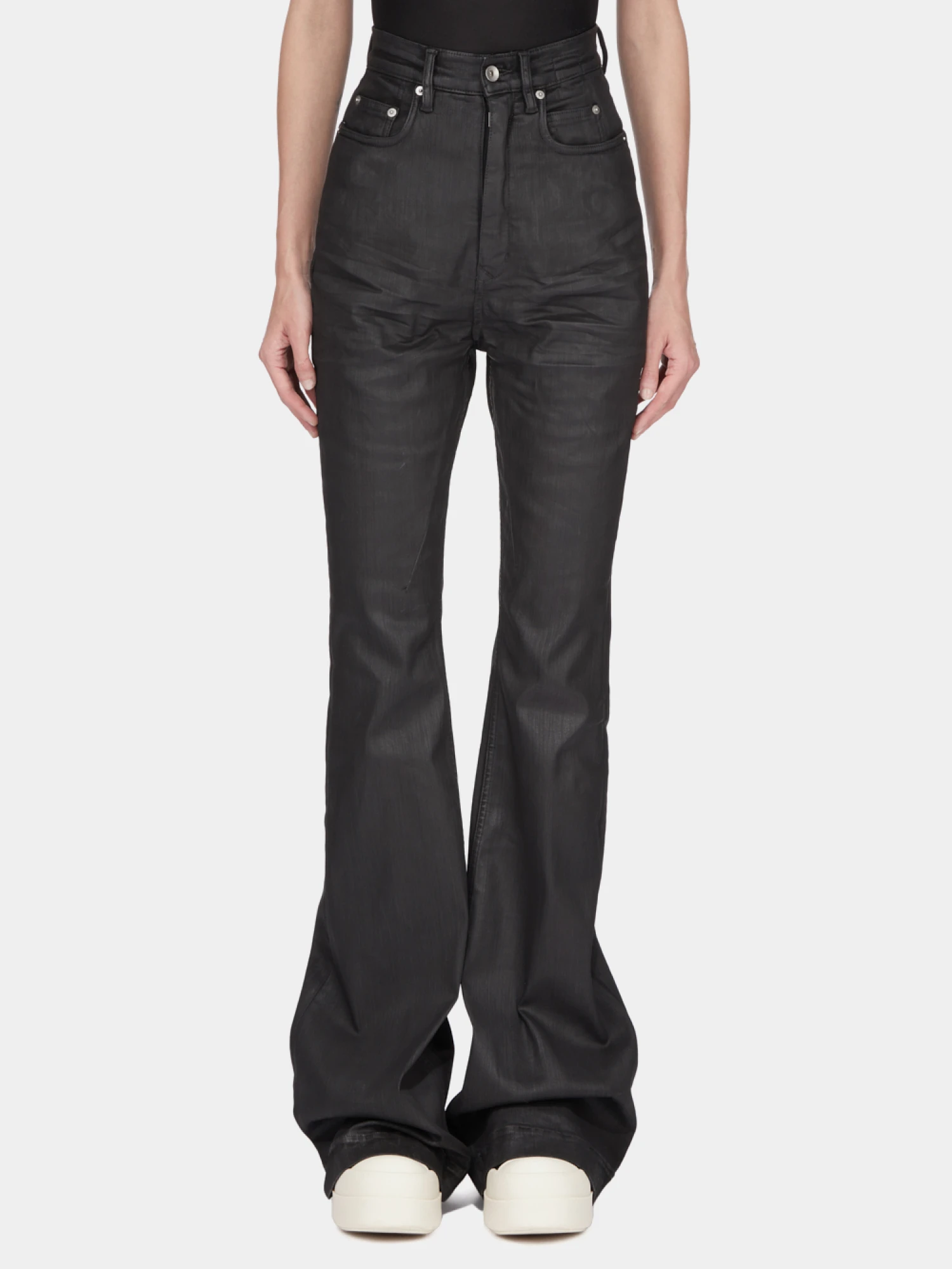 Женские джинсы RICK OWENS DRKSHDW Bolan Bootcut Black