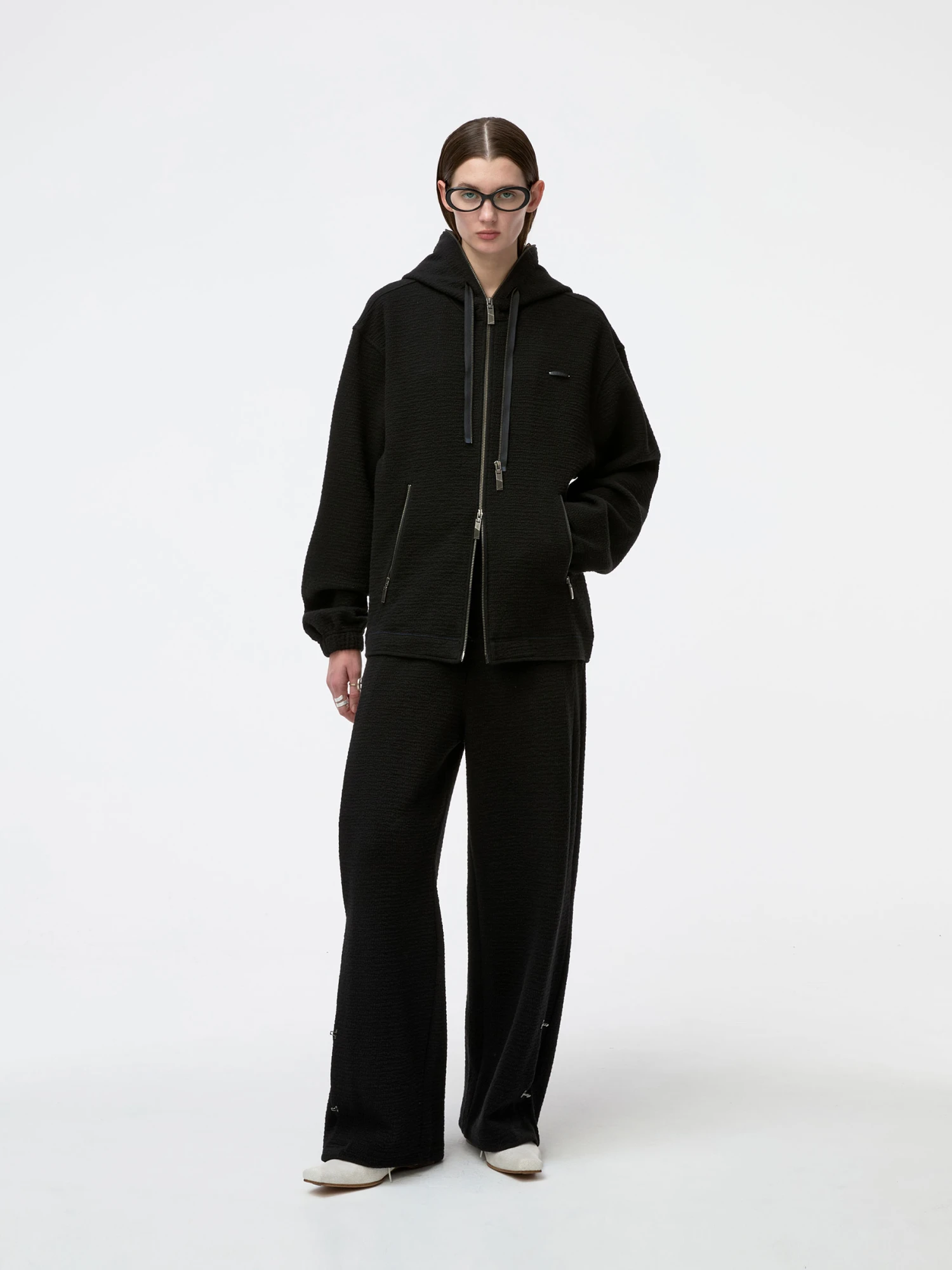 Зип-худи ADERERROR Realce Product. 31 Black