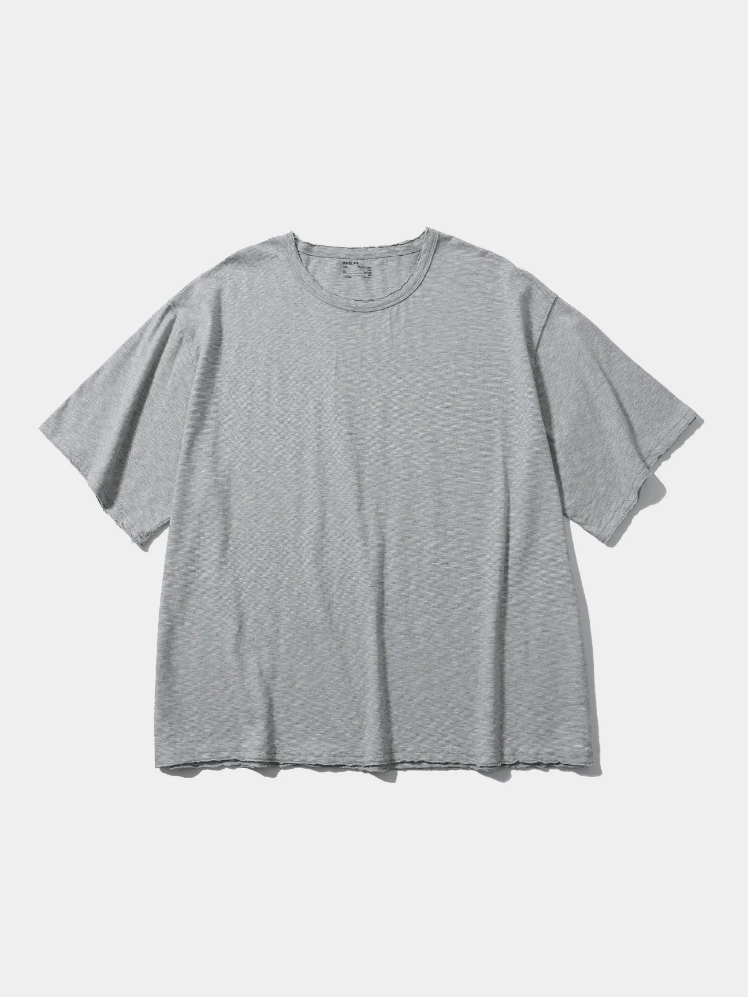 Футболка ANGLAN Cut off Half Tee Grey