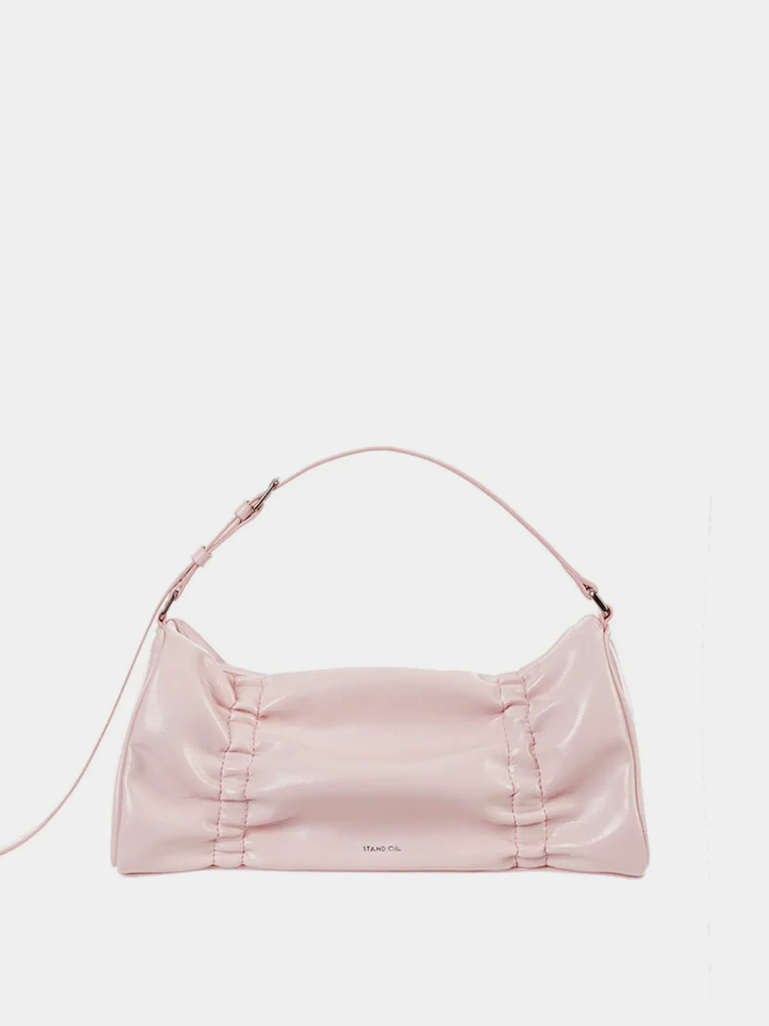 Женская сумка STAND OIL Pleats Baby Pink