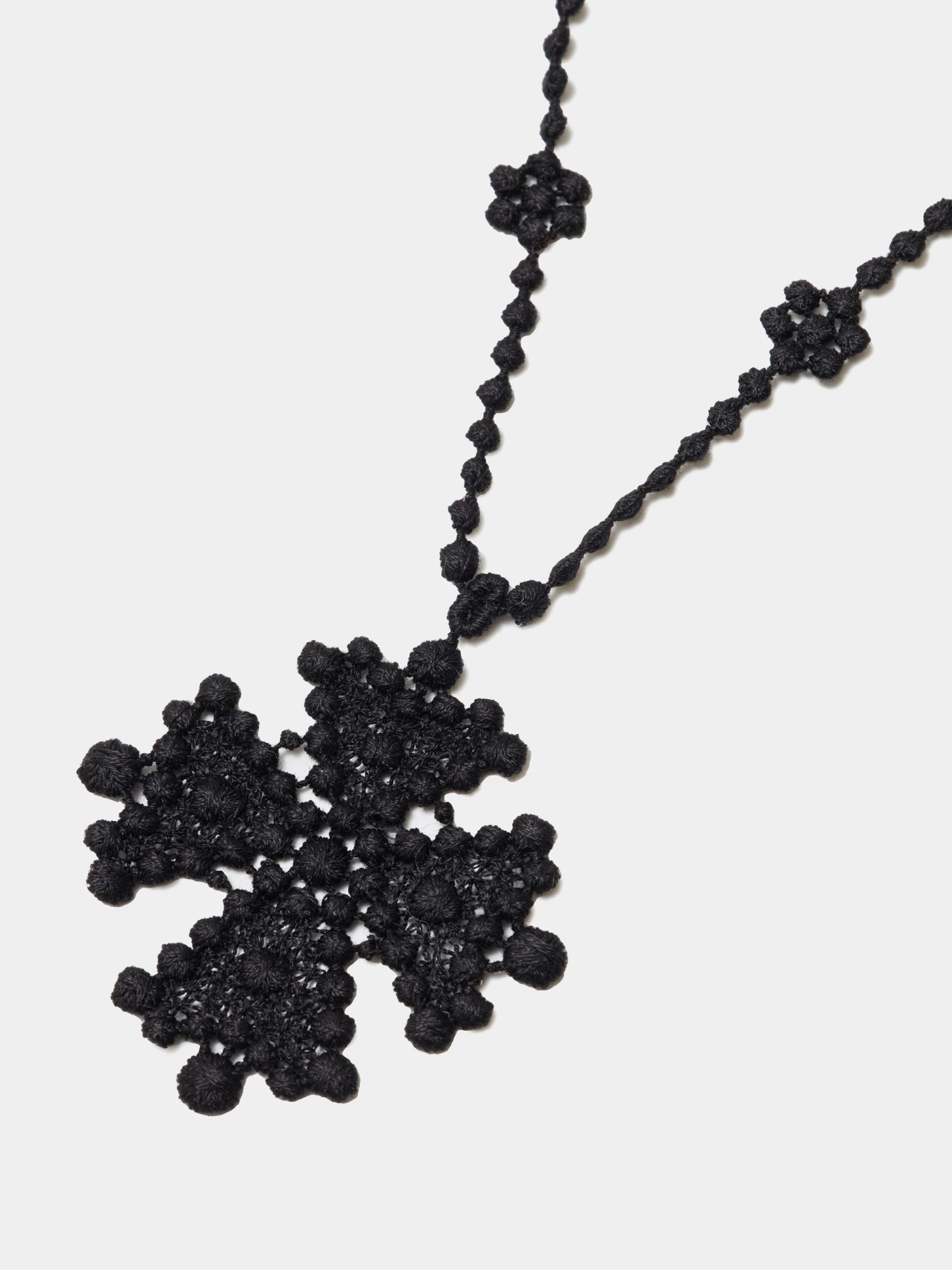 Ожерелье UNDERCOVER Cotton Lace Small Black