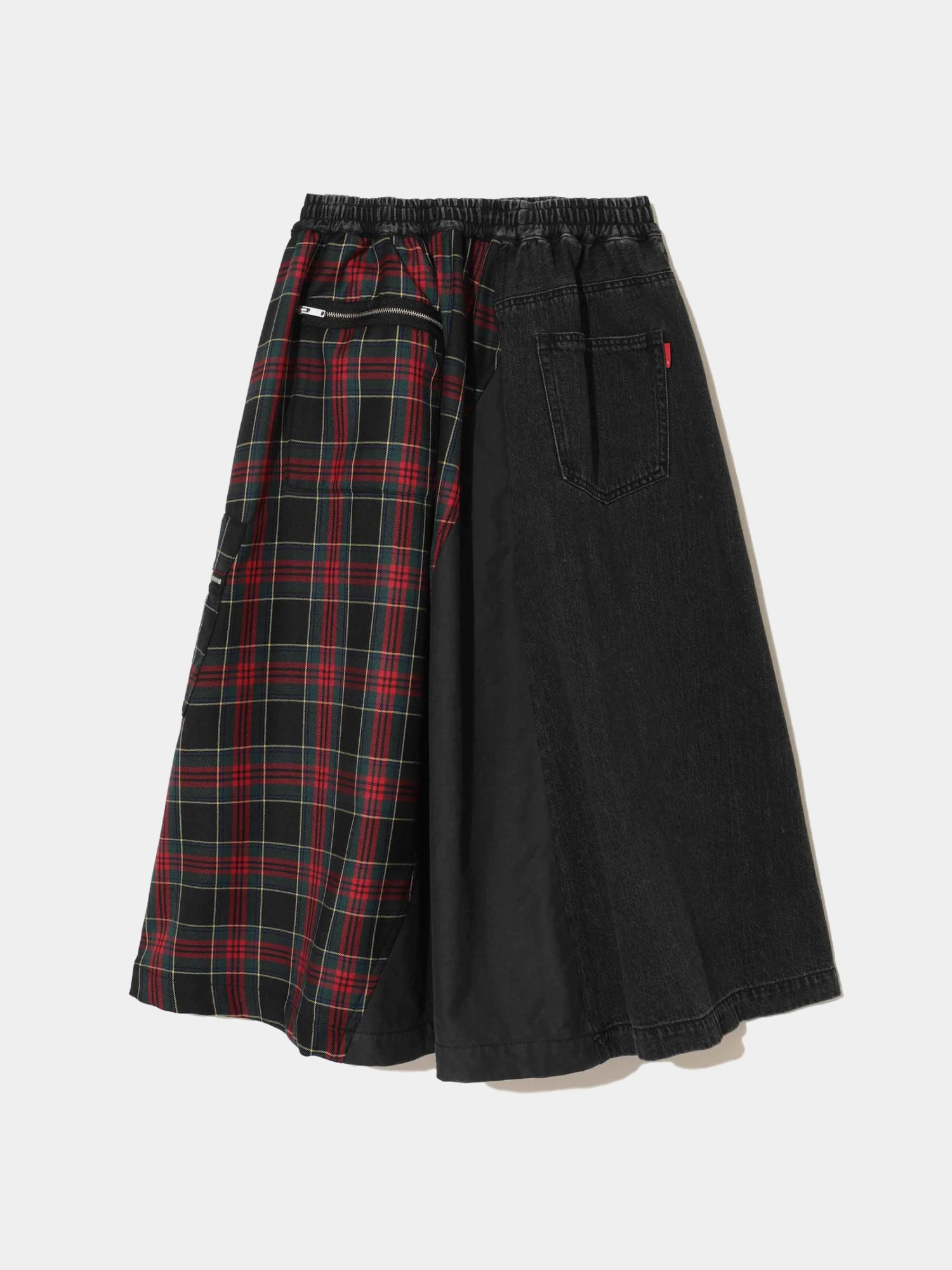 Женская юбка UNDERCOVER Tartan Denim Black