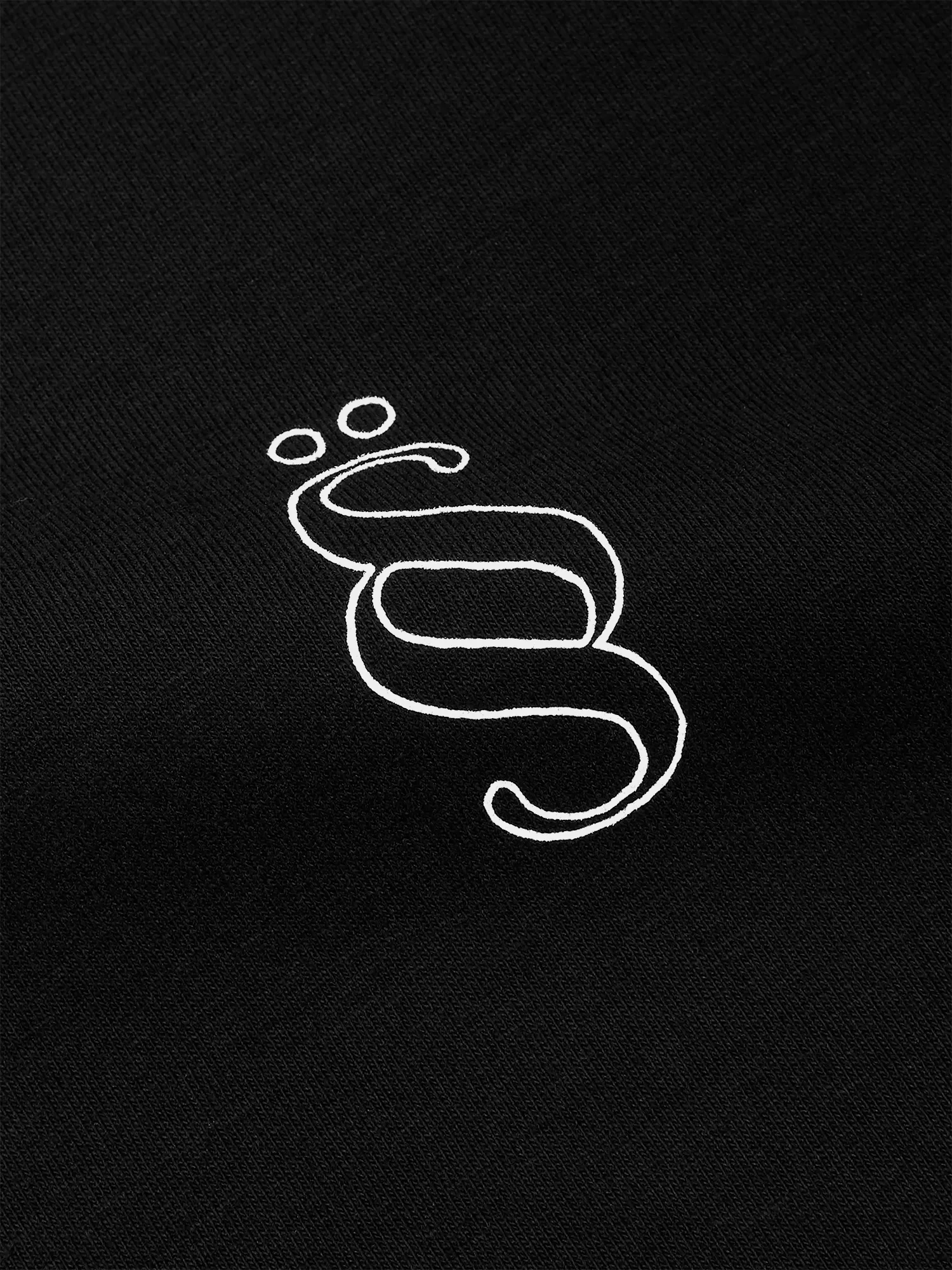 Лонгслив Studio Slow X ÖMANKÖ Dot-To-Dot LS Tee Black