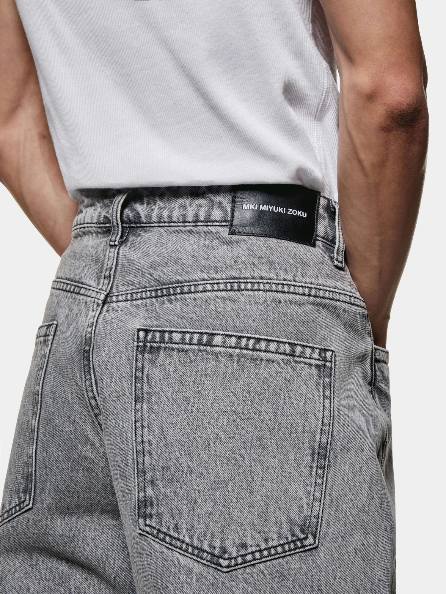 Джинсы MKI MIYUKI ZOKU Denim Classic Washed Black