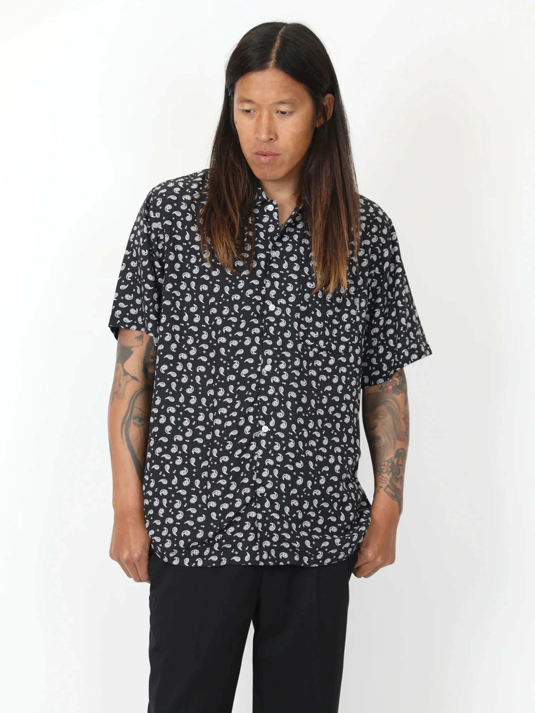 Рубашка Noon Goons Sadie Hawkins Shirt Navy/Off White