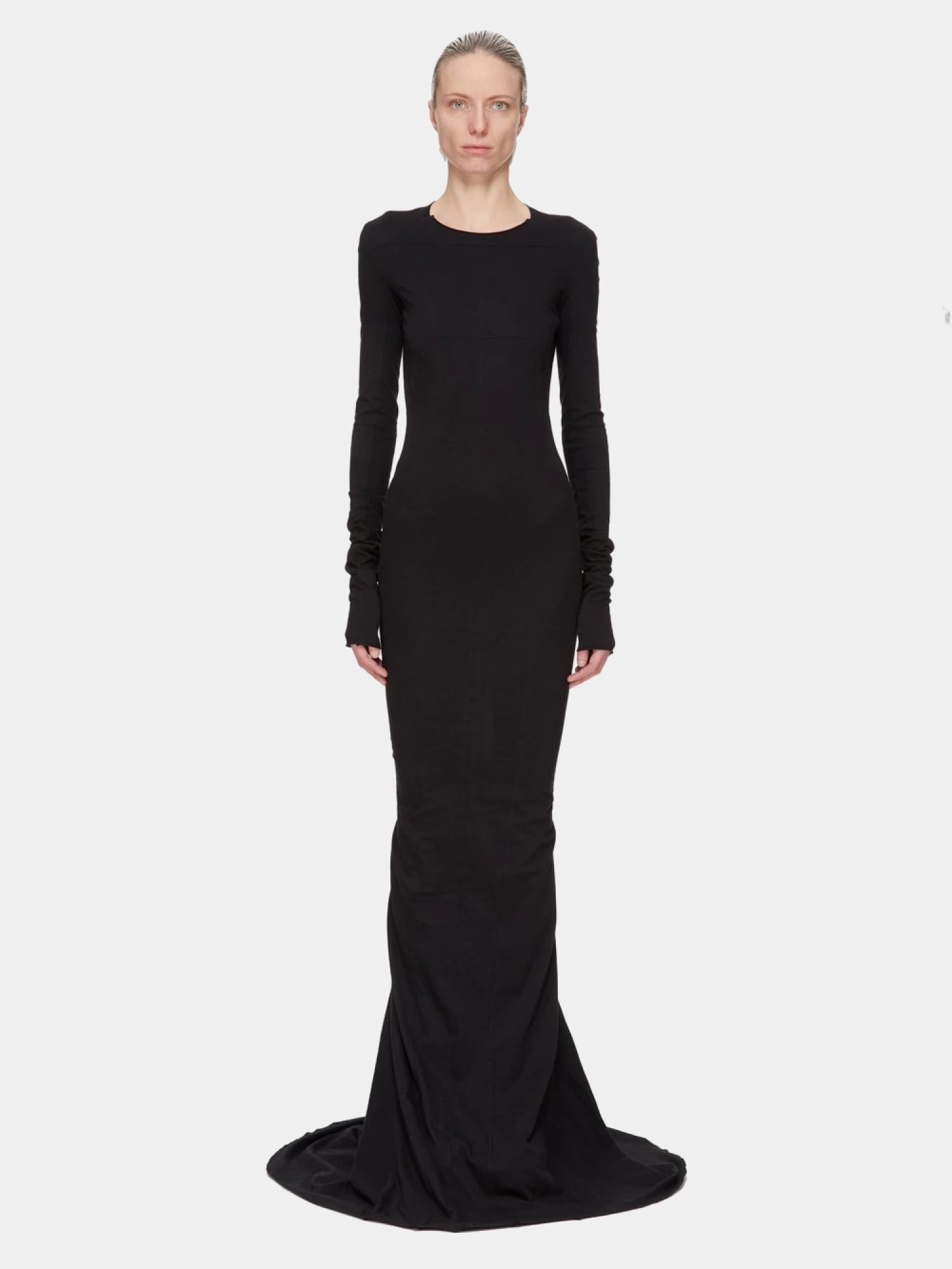 Женское платье RICK OWENS DRKSHDW Long Simple Edfu Black