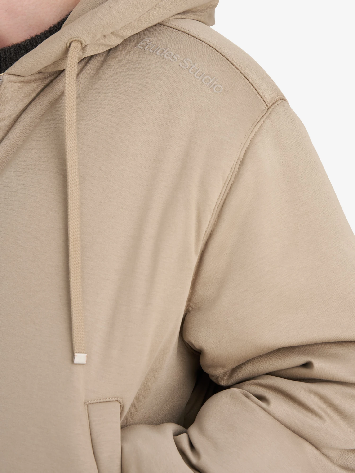 Бомбер Études Interlock Beige