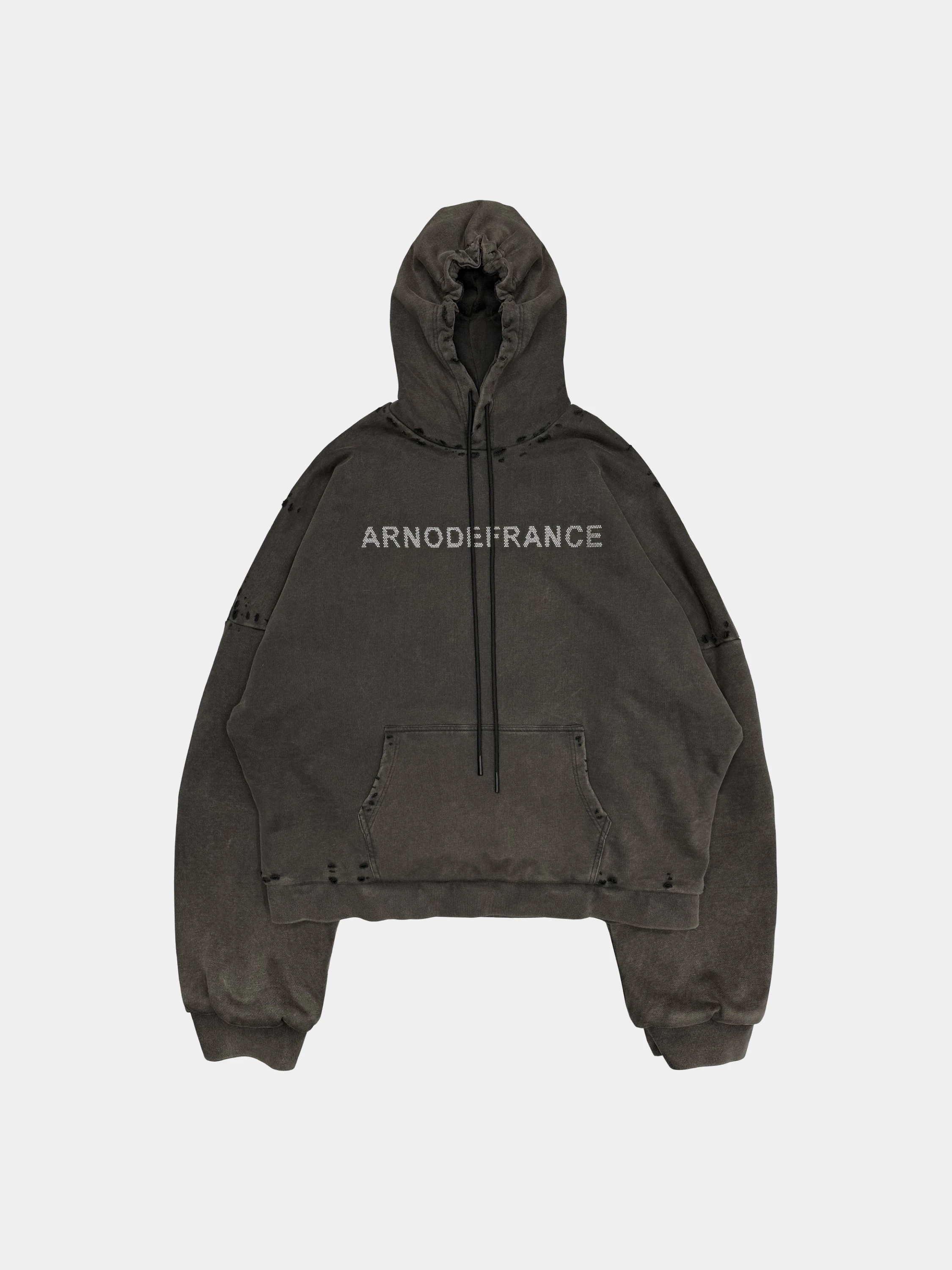 Худи ARNODEFRANCE Mega 'ARNODEFRANCE STUDS' Brown