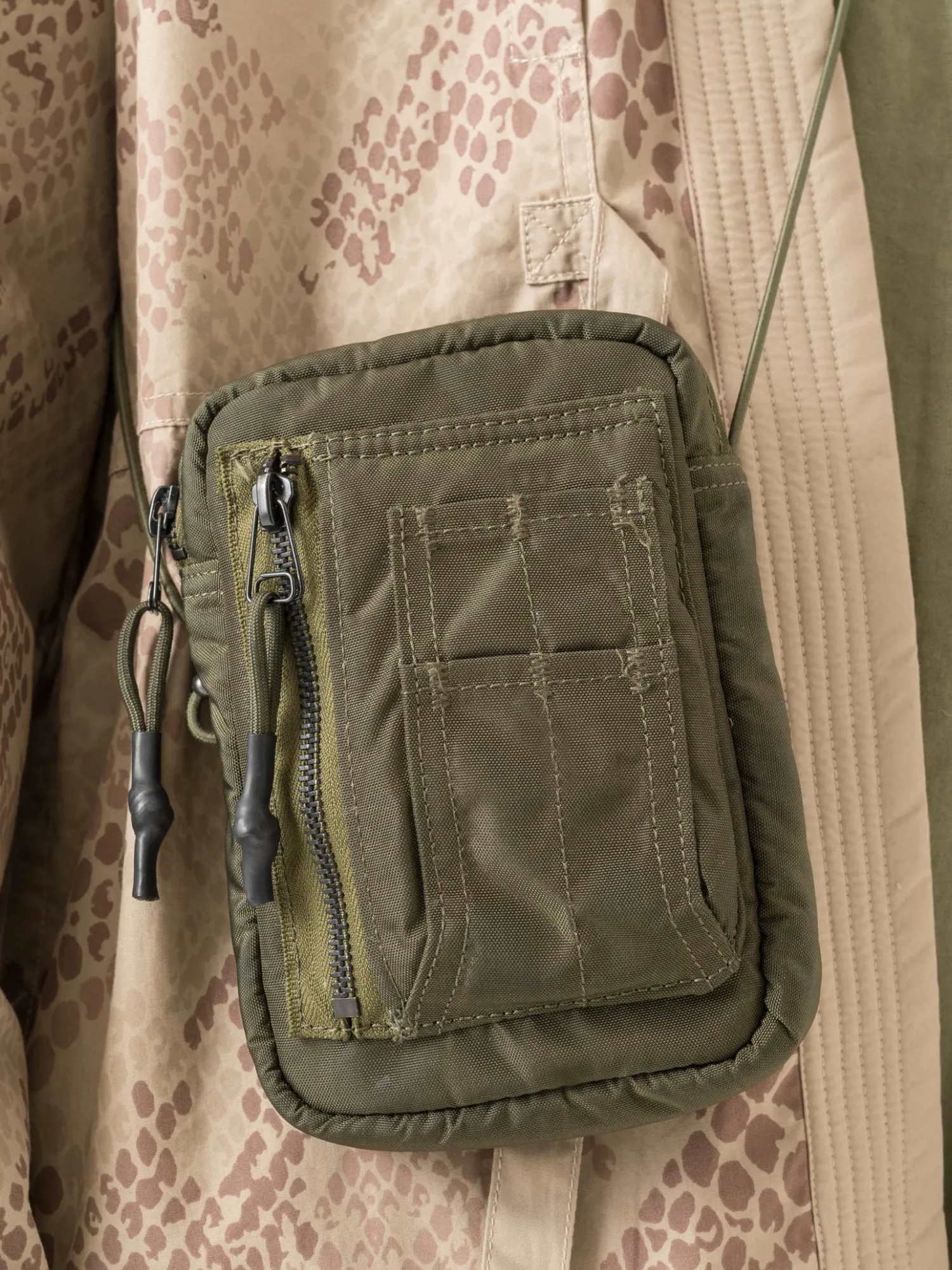 Сумка MAHARISHI 1117 Maha Ma Pocket Pouch Olive