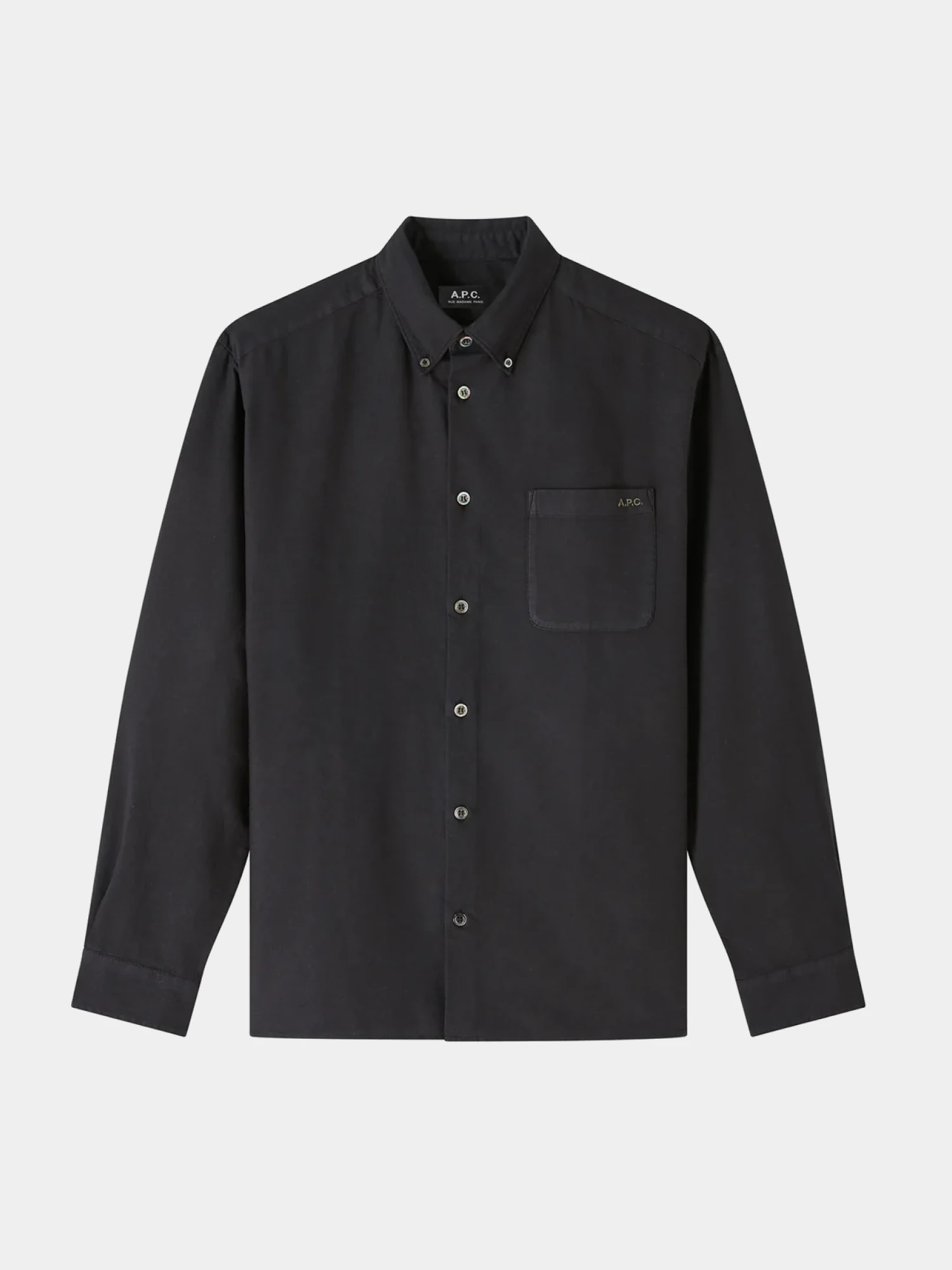 Рубашка A.P.C. Mateo Logo Noir