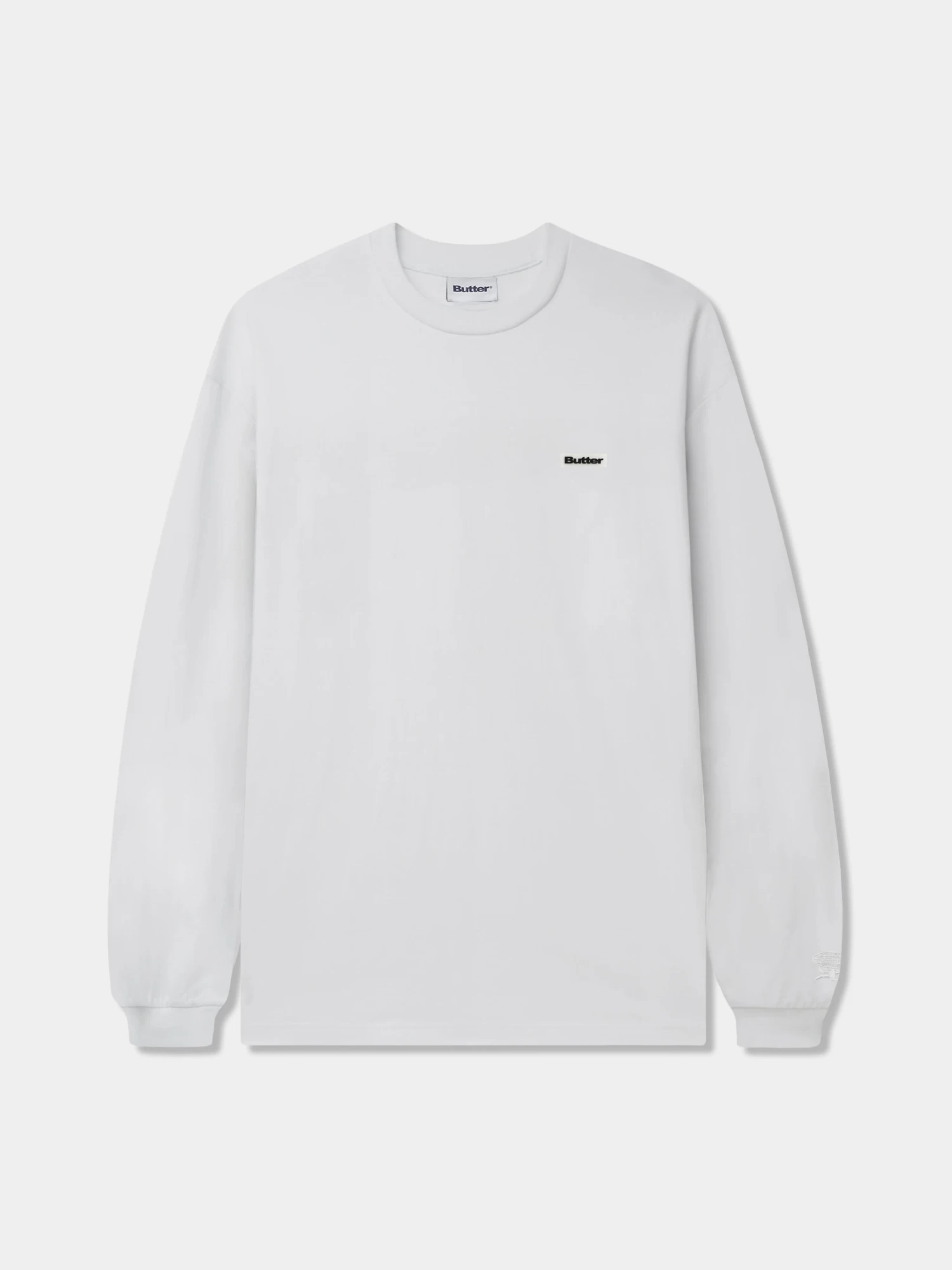 Лонгслив Butter Goods Basic L/S Tee White