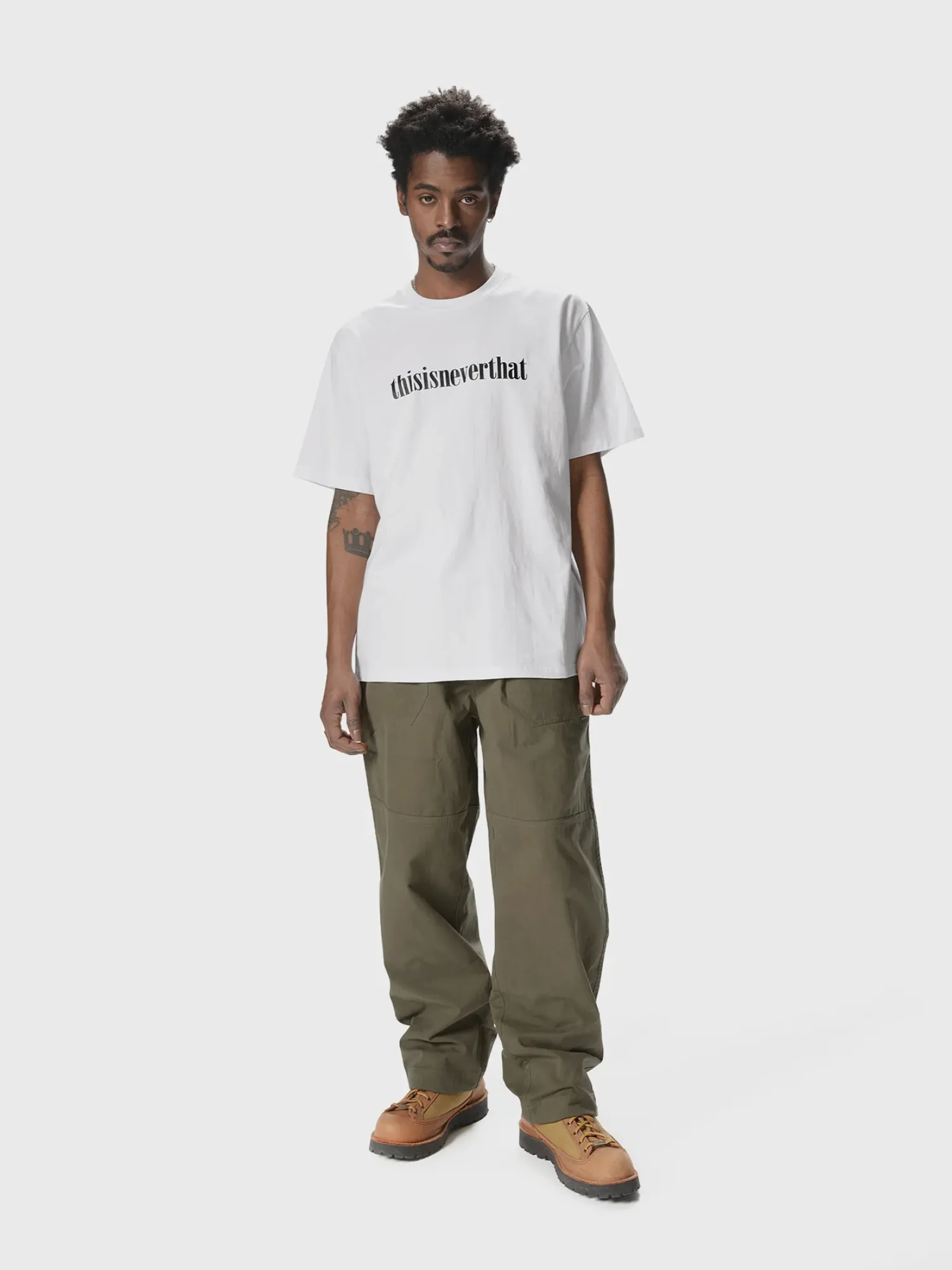 Футболка thisisneverthat Onyx Logo Tee White