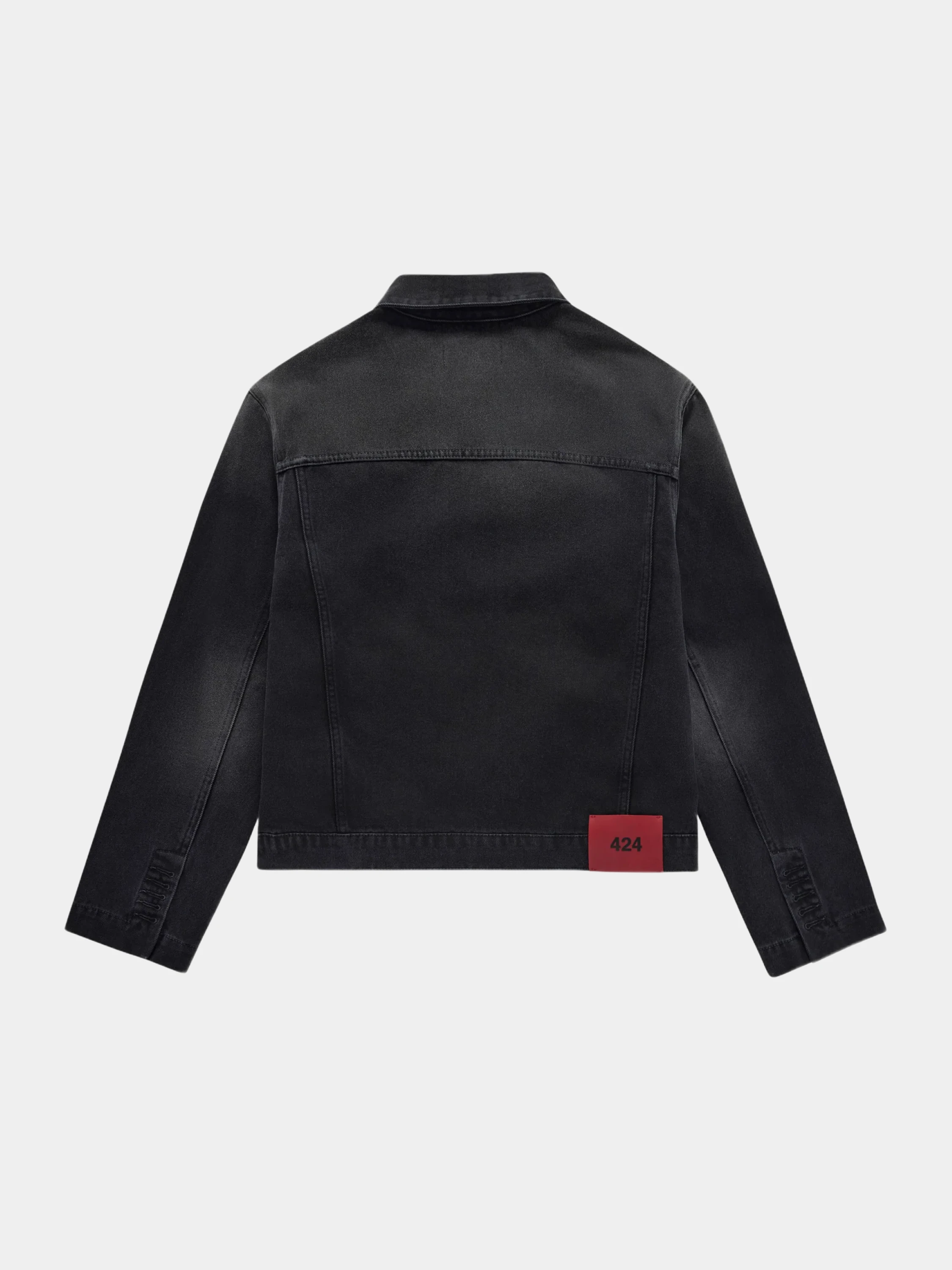 Джинсовая куртка 424 Denim Trucker Skou Llight Black
