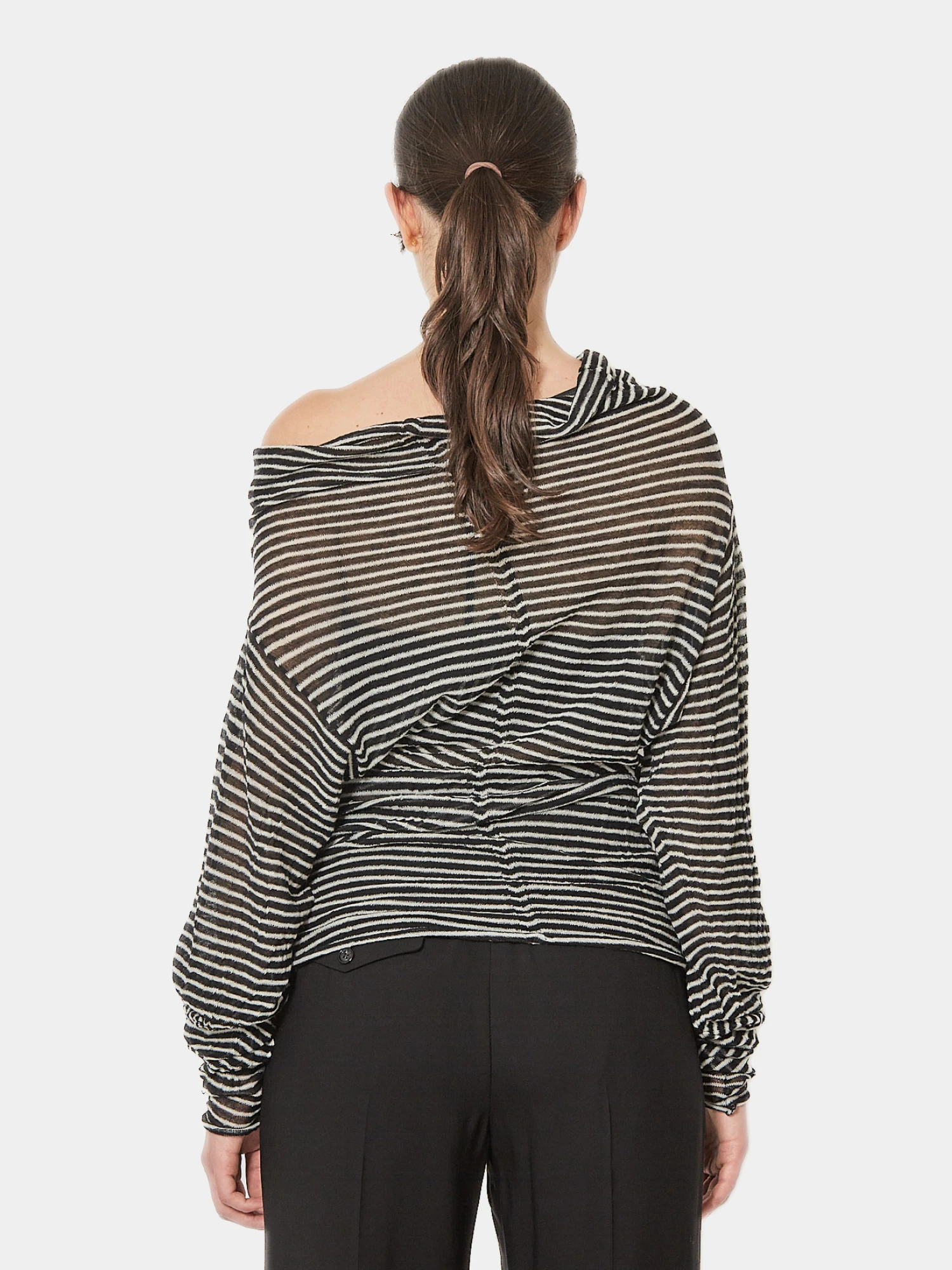 Женский свитер Ann Demeulemeester Amra Black White