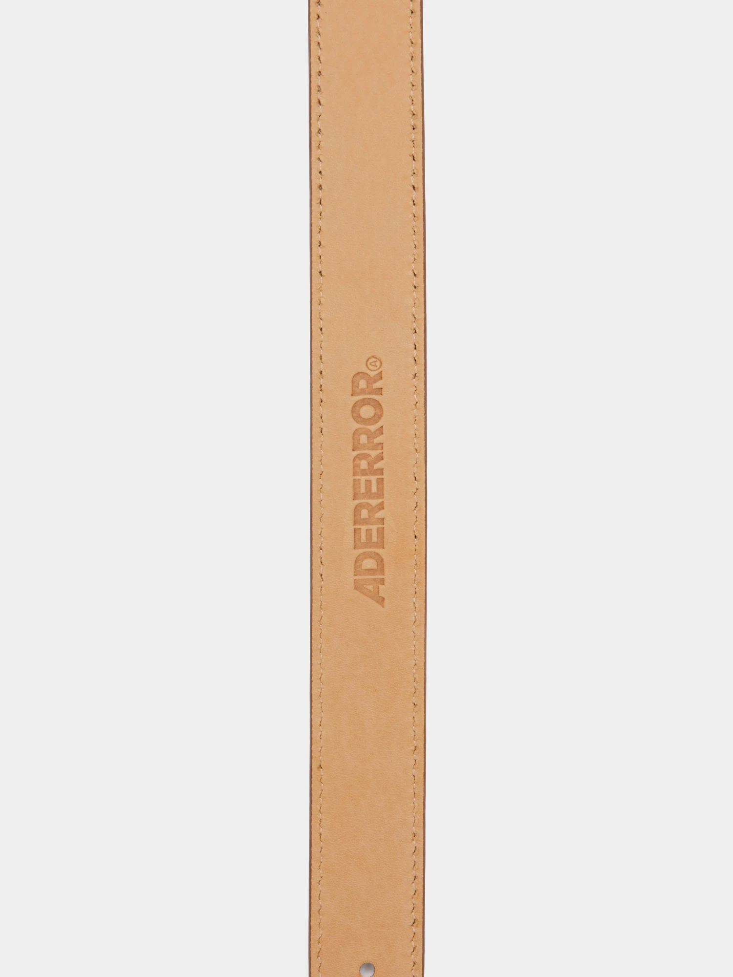 Ремень ADERERROR Fluic Label Belt Brown