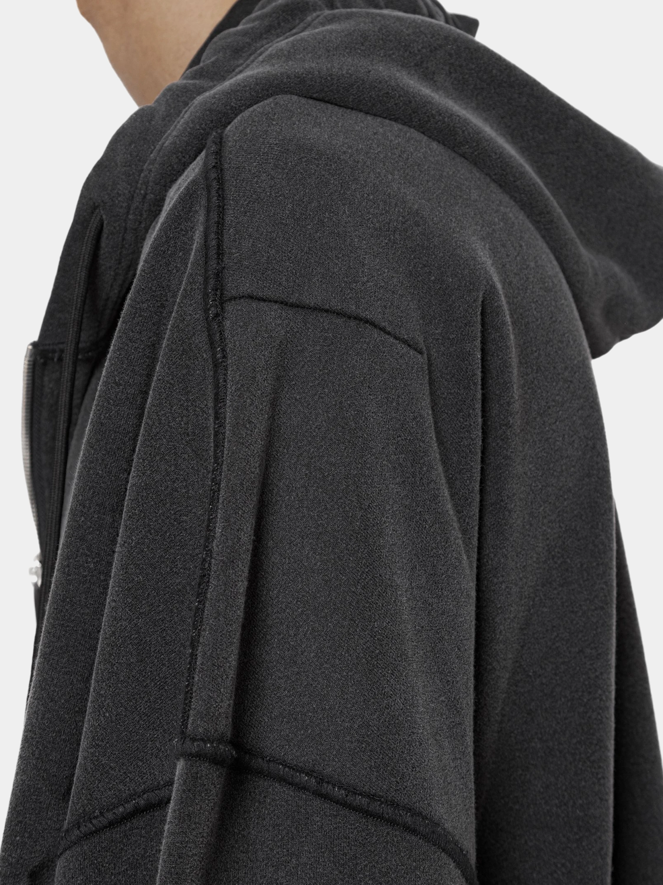 Зип-худи ARNODEFRANCE Zip 'A STUDS' Vintage Black