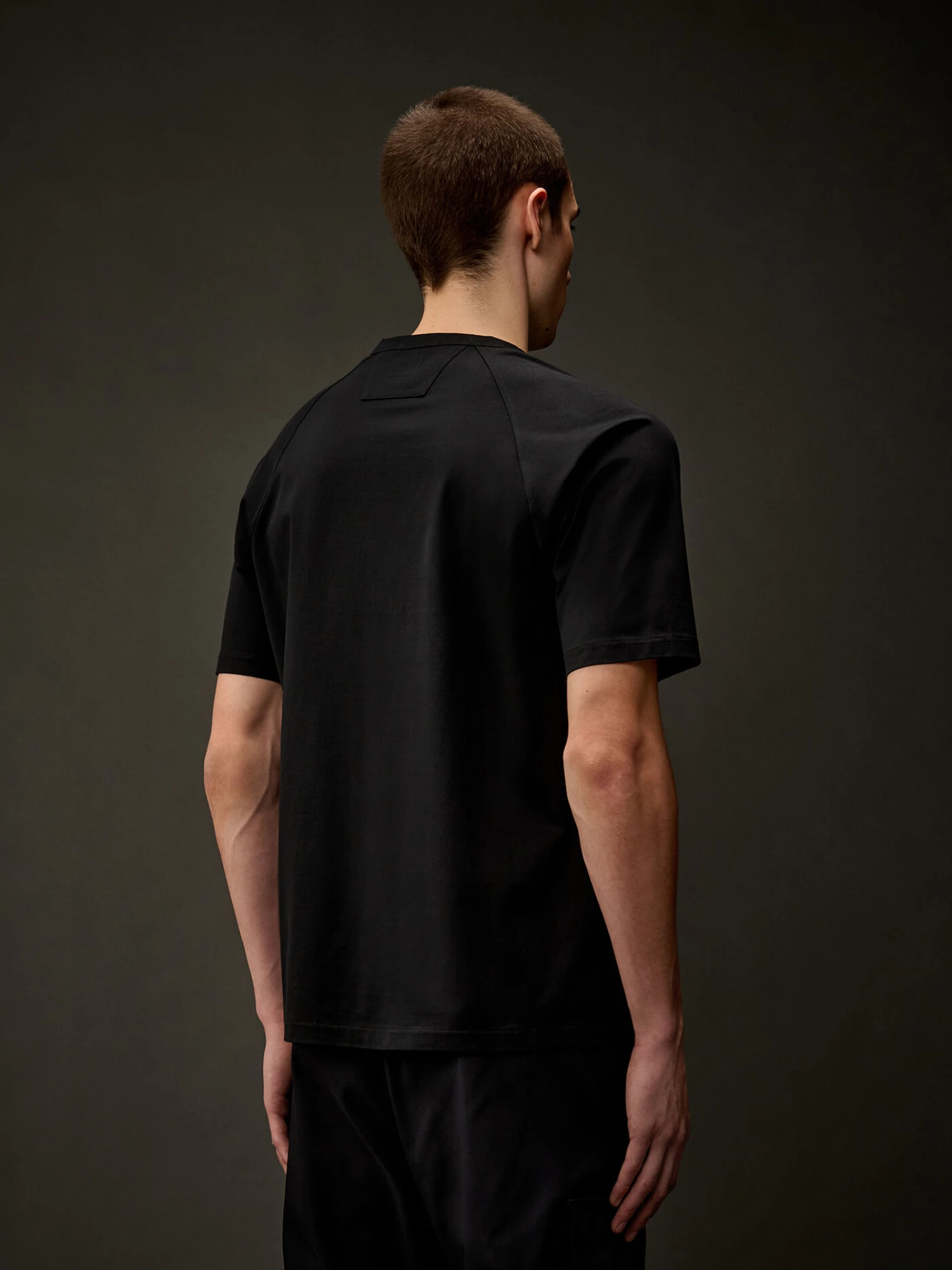 Футболка C.P. Company The Metropolis Series Mercerized Black