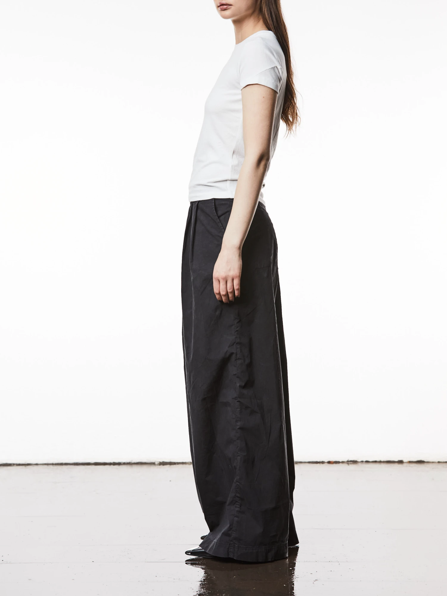 Женская футболка thom/krom W TS 572 Off White