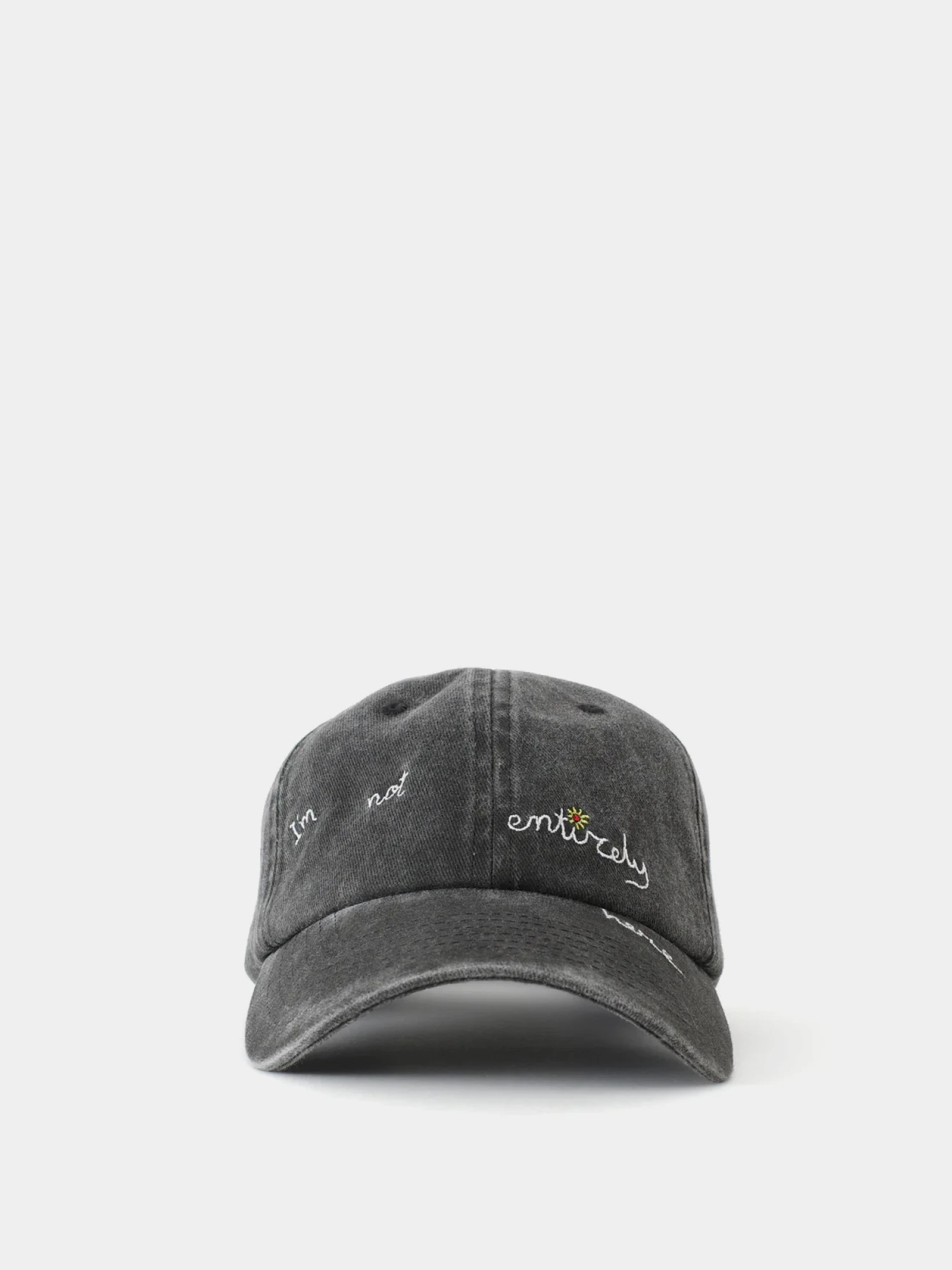 Кепка Jungles Jungles Not Entirely Here Cap Washed Black
