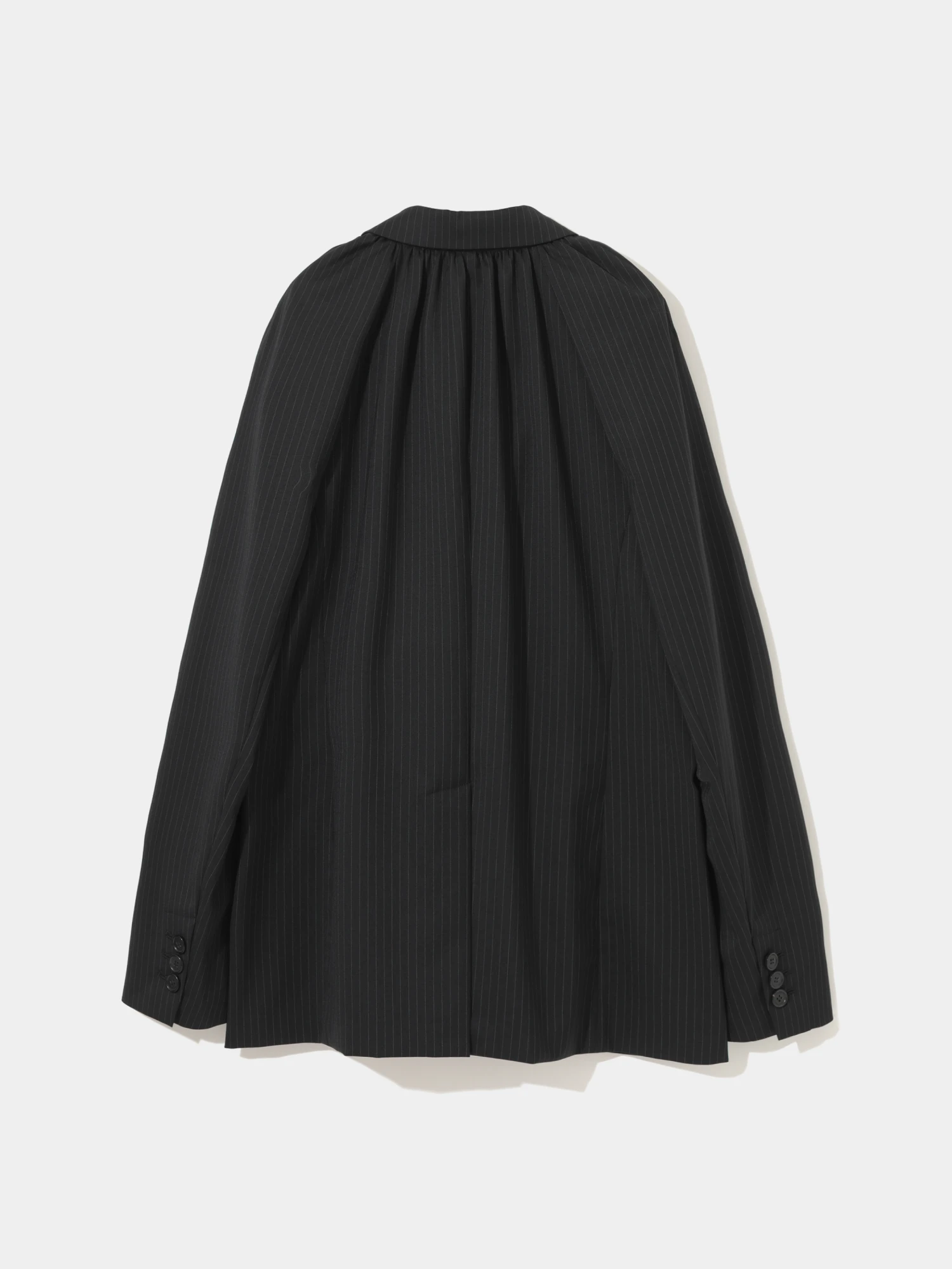 Женский пиджак UNDERCOVER Wool Blend Gathered Black