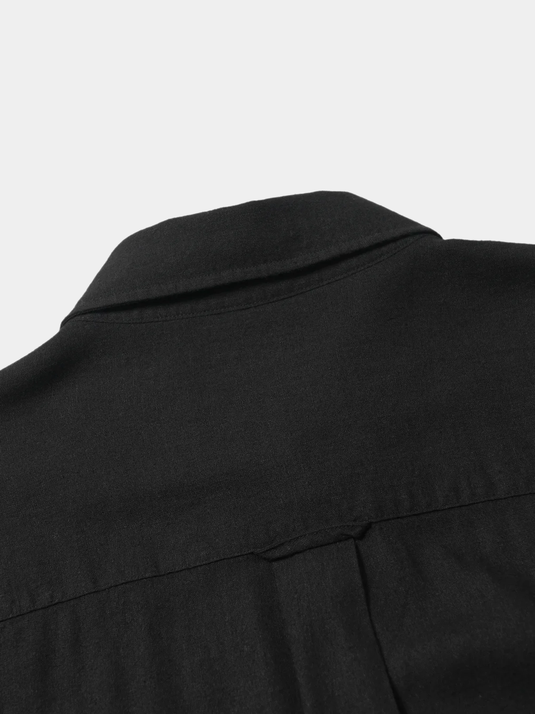 Рубашка FrizmWORKS Silky Linen Relaxed Shirt Black