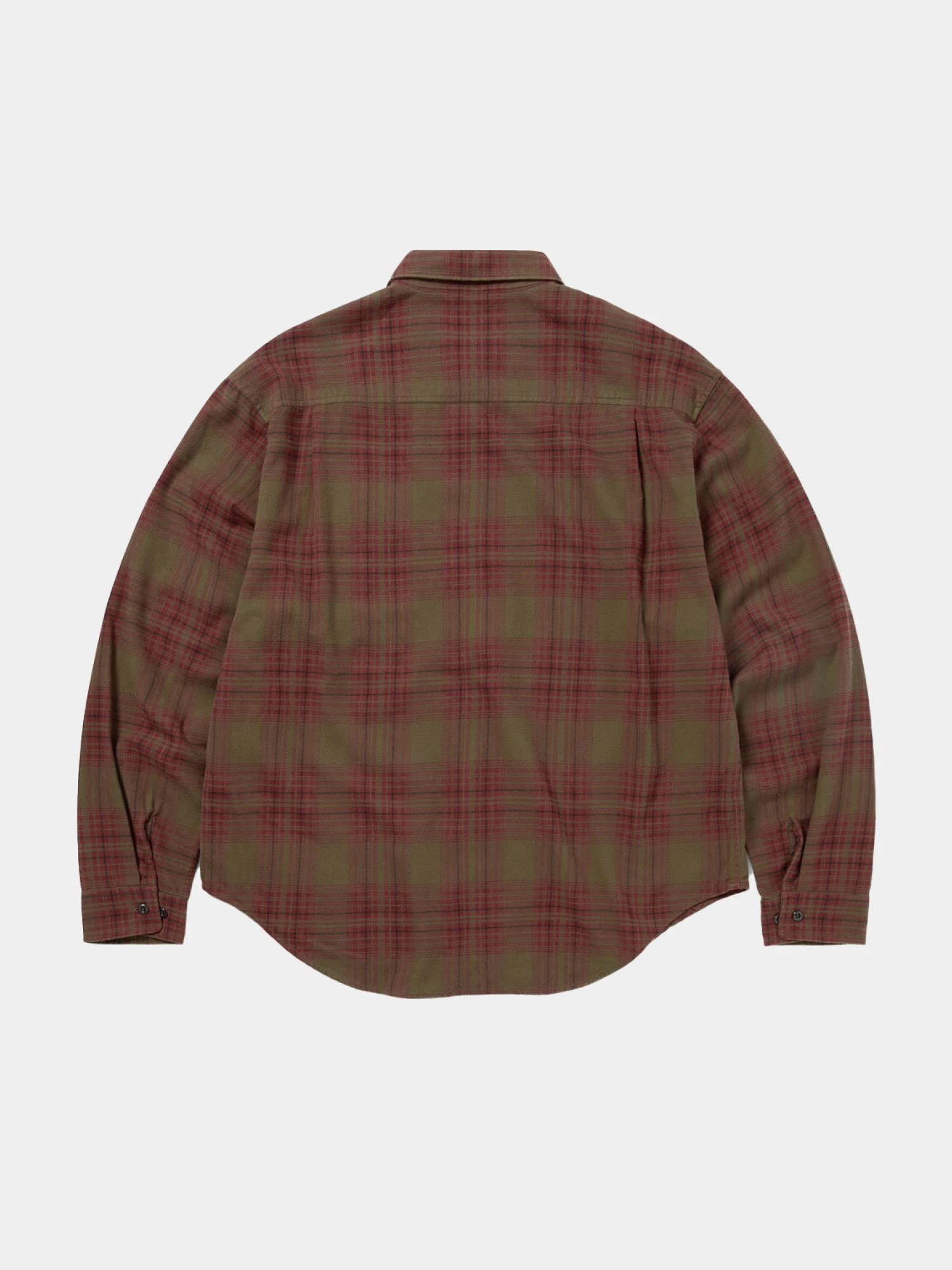 Рубашка thisisneverthat × Grateful Dead Lightning Bear Plaid Khaki