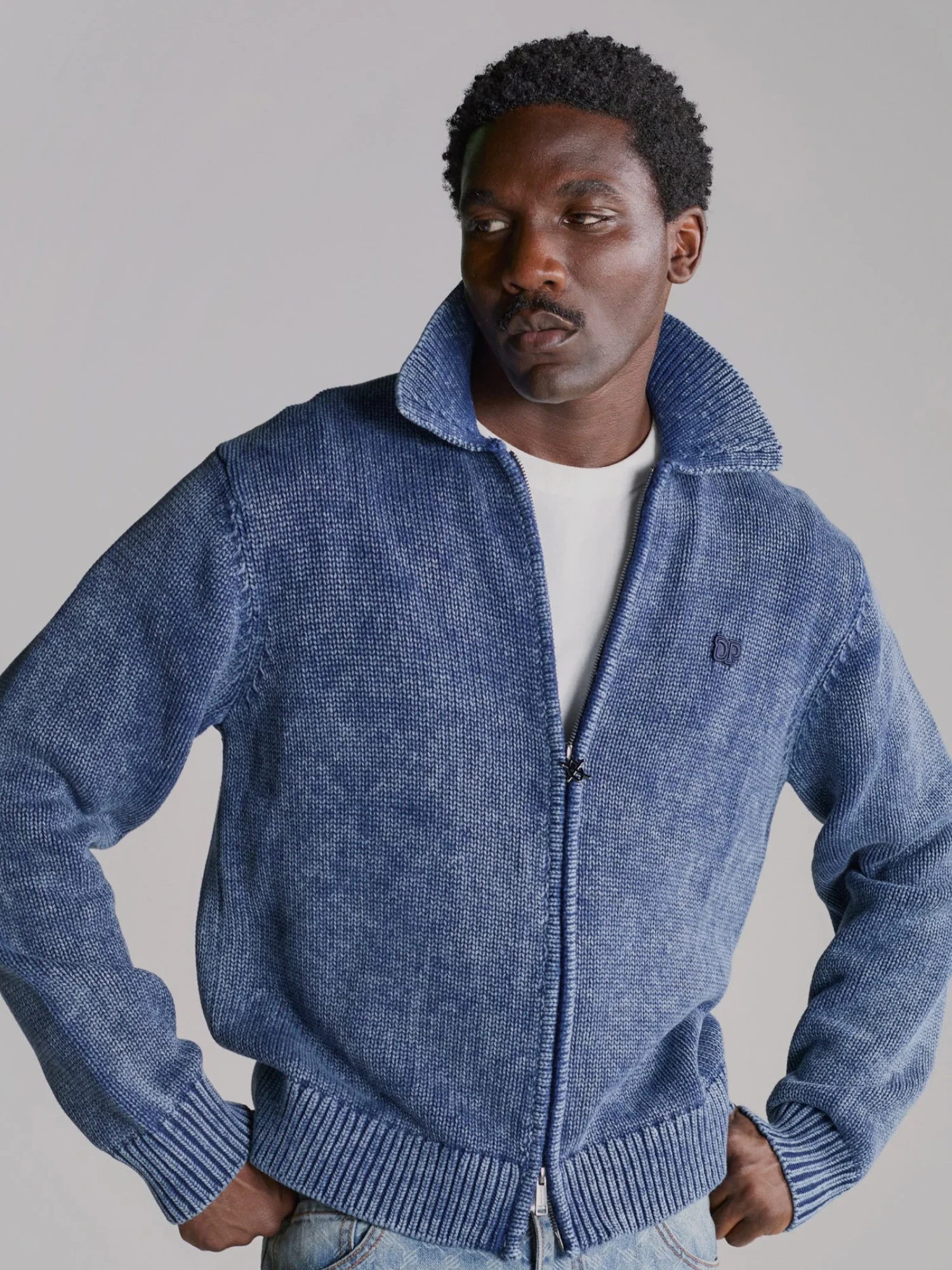 Кардиган Daily Paper Knit Indigo