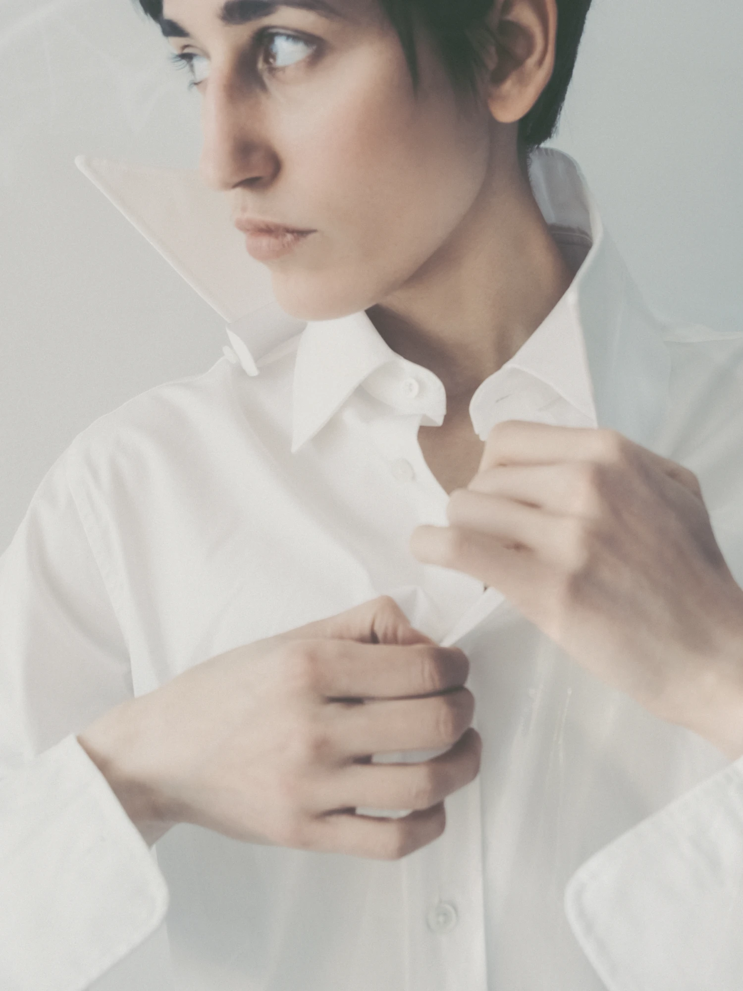 Женская рубашка Maison Margiela Cotton Shirt White