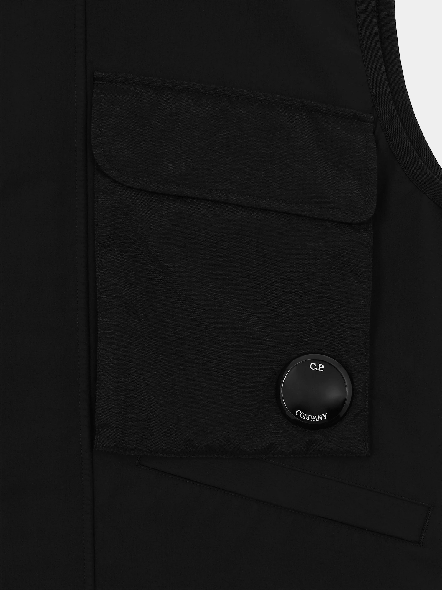 Жилет C.P. Company GD Shell Mixed Lens Black