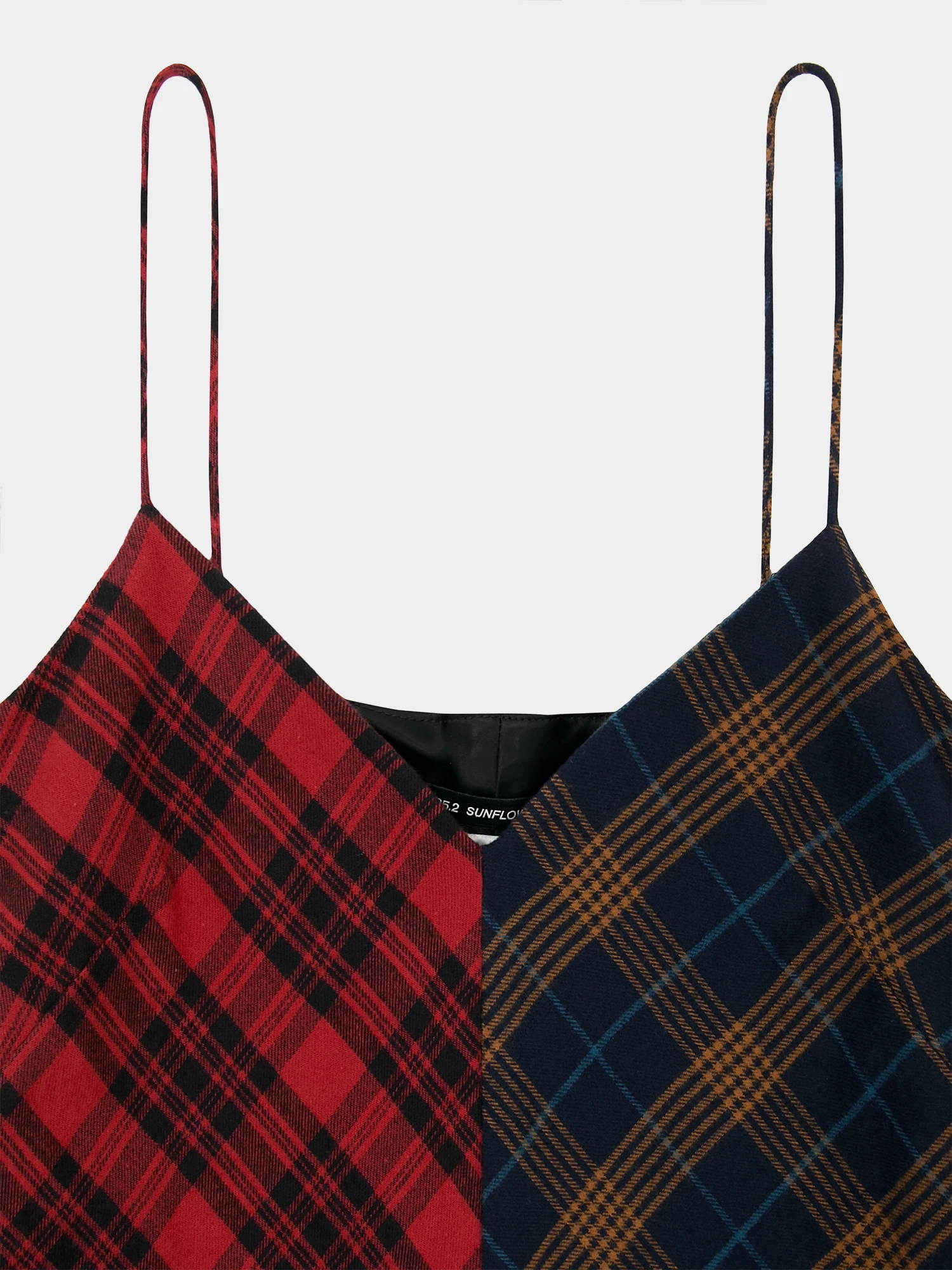 Женское платье Song for the Mute Bias Slip Tartan Multi