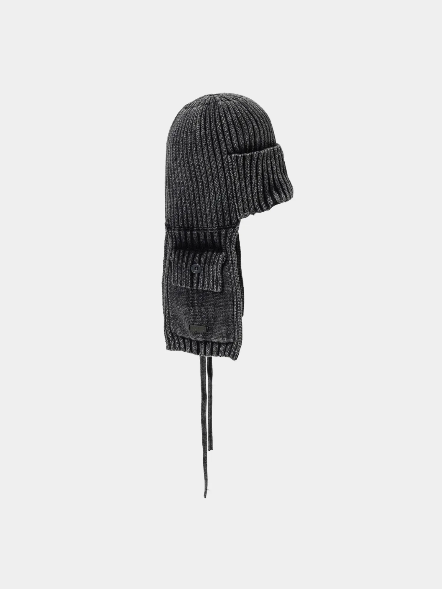 Шапка AJOBYAJO Washed Knit Trooper Charcoal
