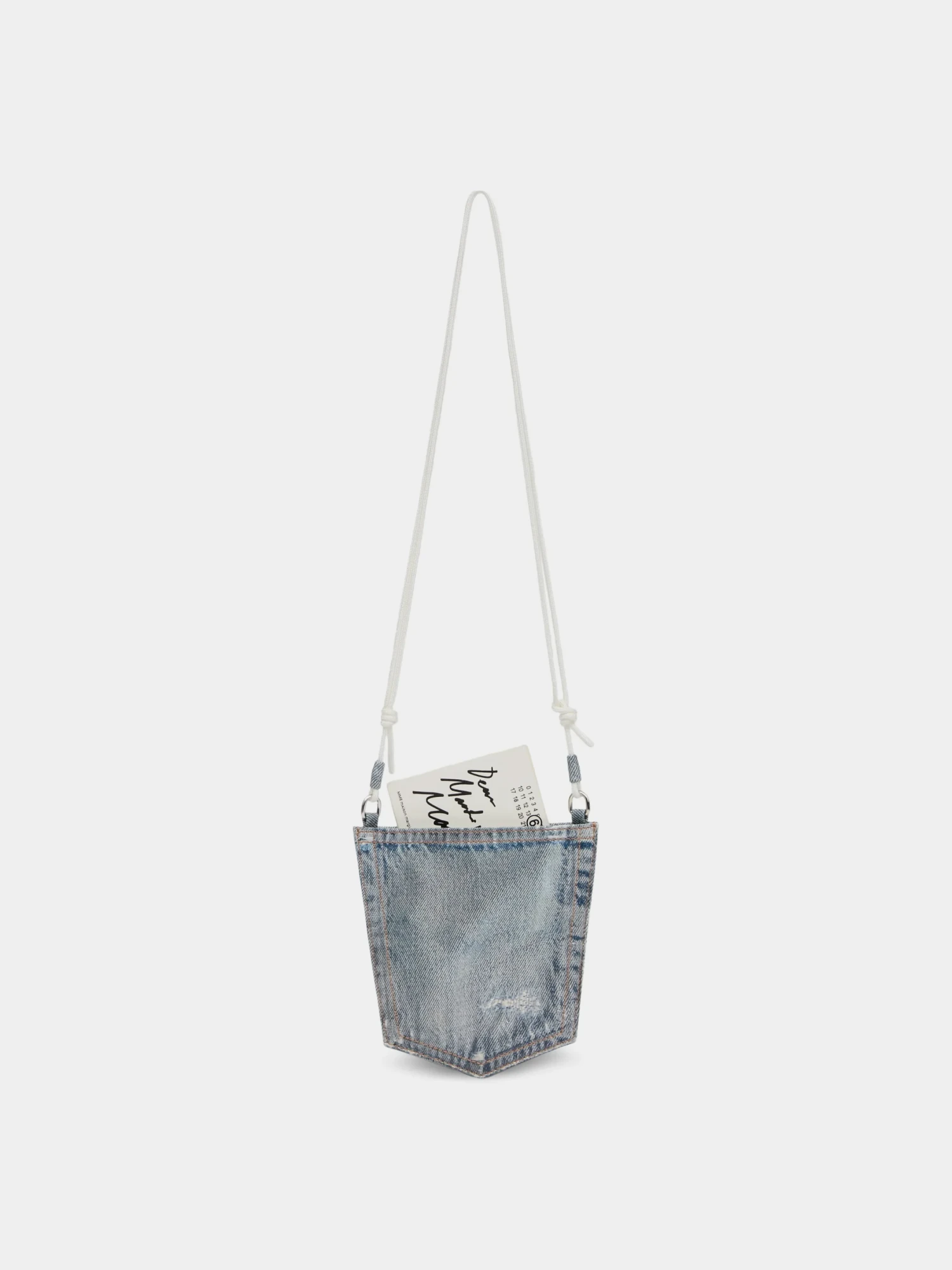Сумка MM6 Maison Margiela Denim Pocket Bag Blue