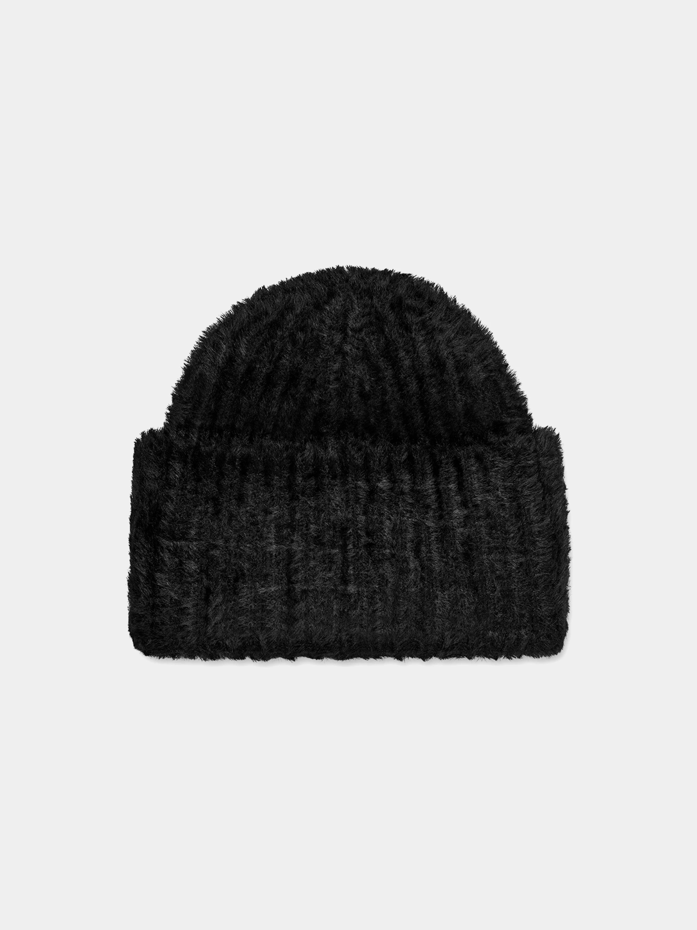 Шапка UGG Chunky Plush Cuff Beanie Black
