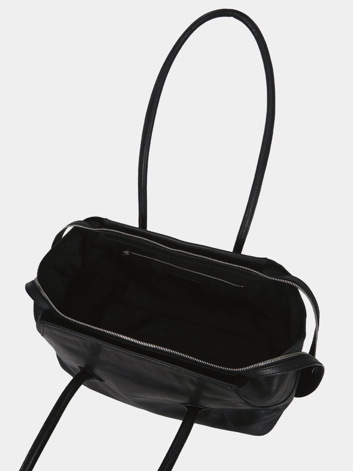 Женская сумка MARGESHERWOOD Boat Shopper Large Black Pull-Up