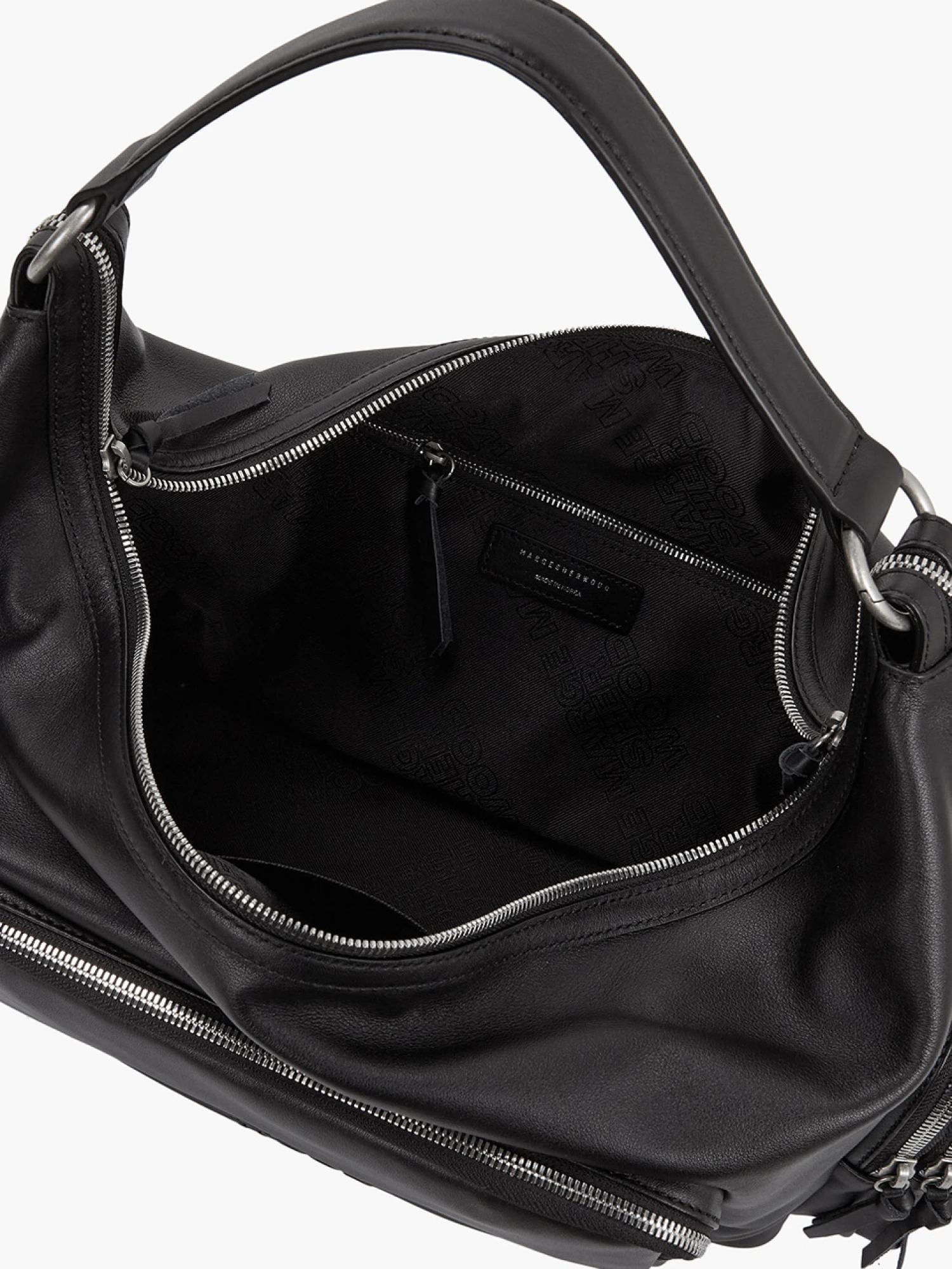 Женская сумка MARGESHERWOOD City Hobo Ew Black Plain
