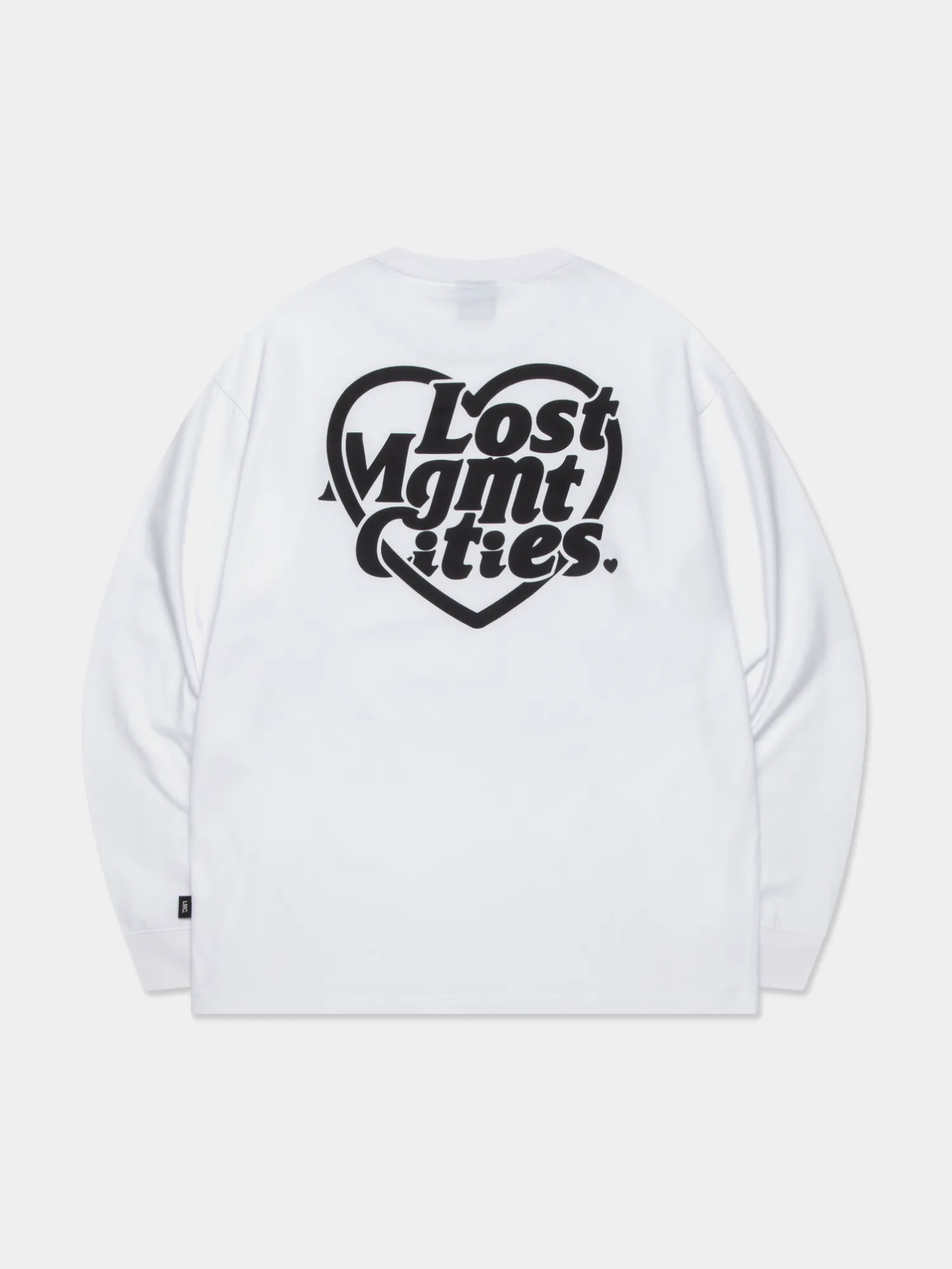 Лонгслив LMC Heart Globe Long Slv Tee White
