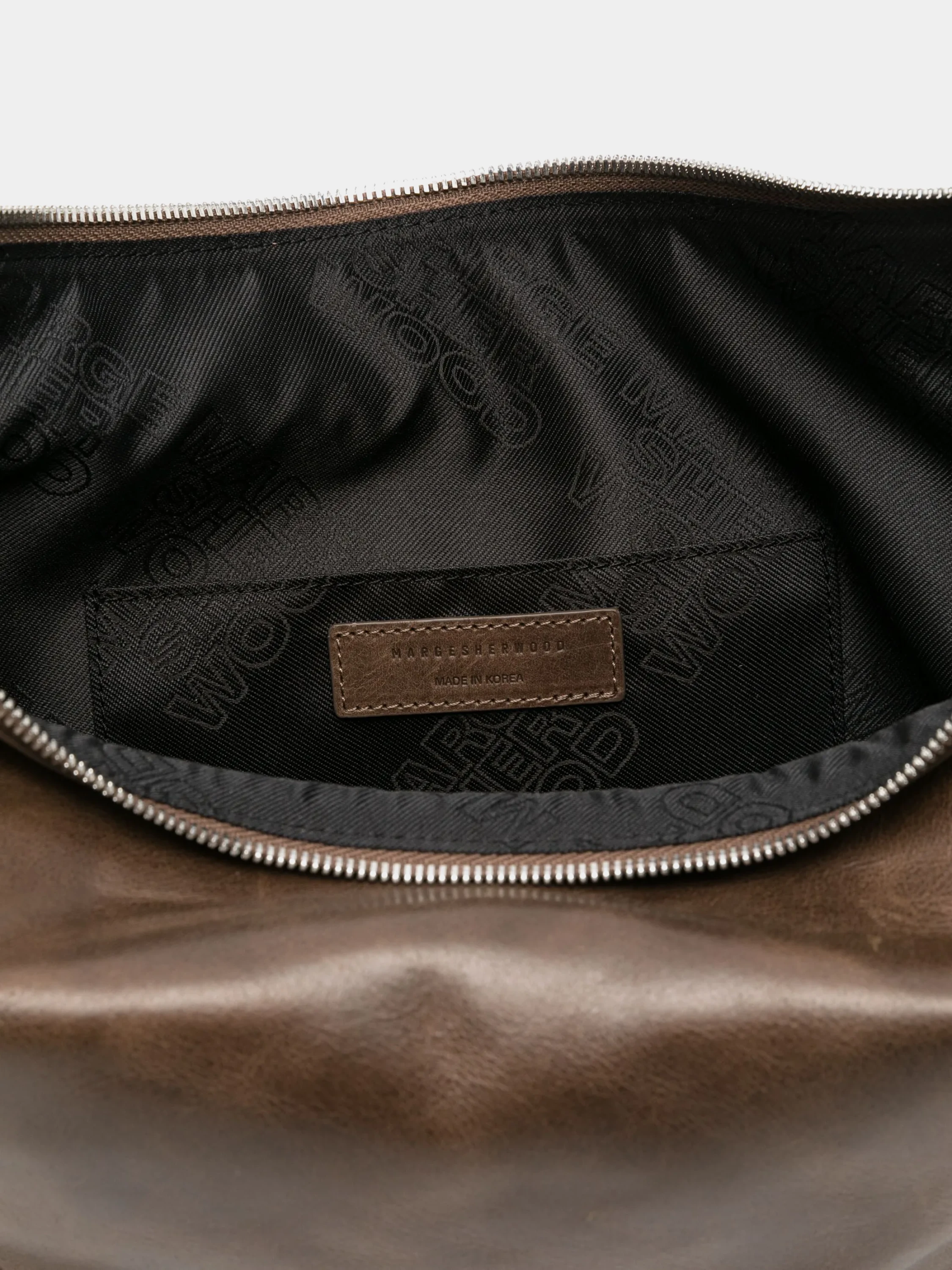 Женская сумка MARGESHERWOOD Belted Hobo Medium Washed Brown