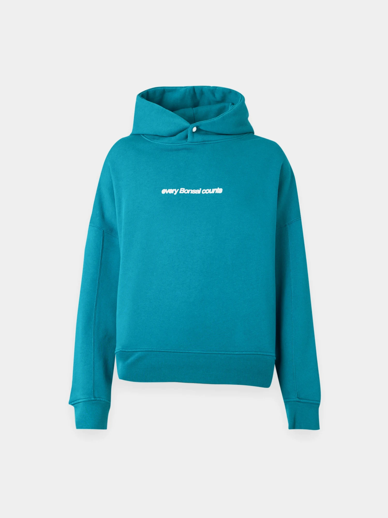 Худи BONSAI Seasonal Graphic Crop Oversize Green