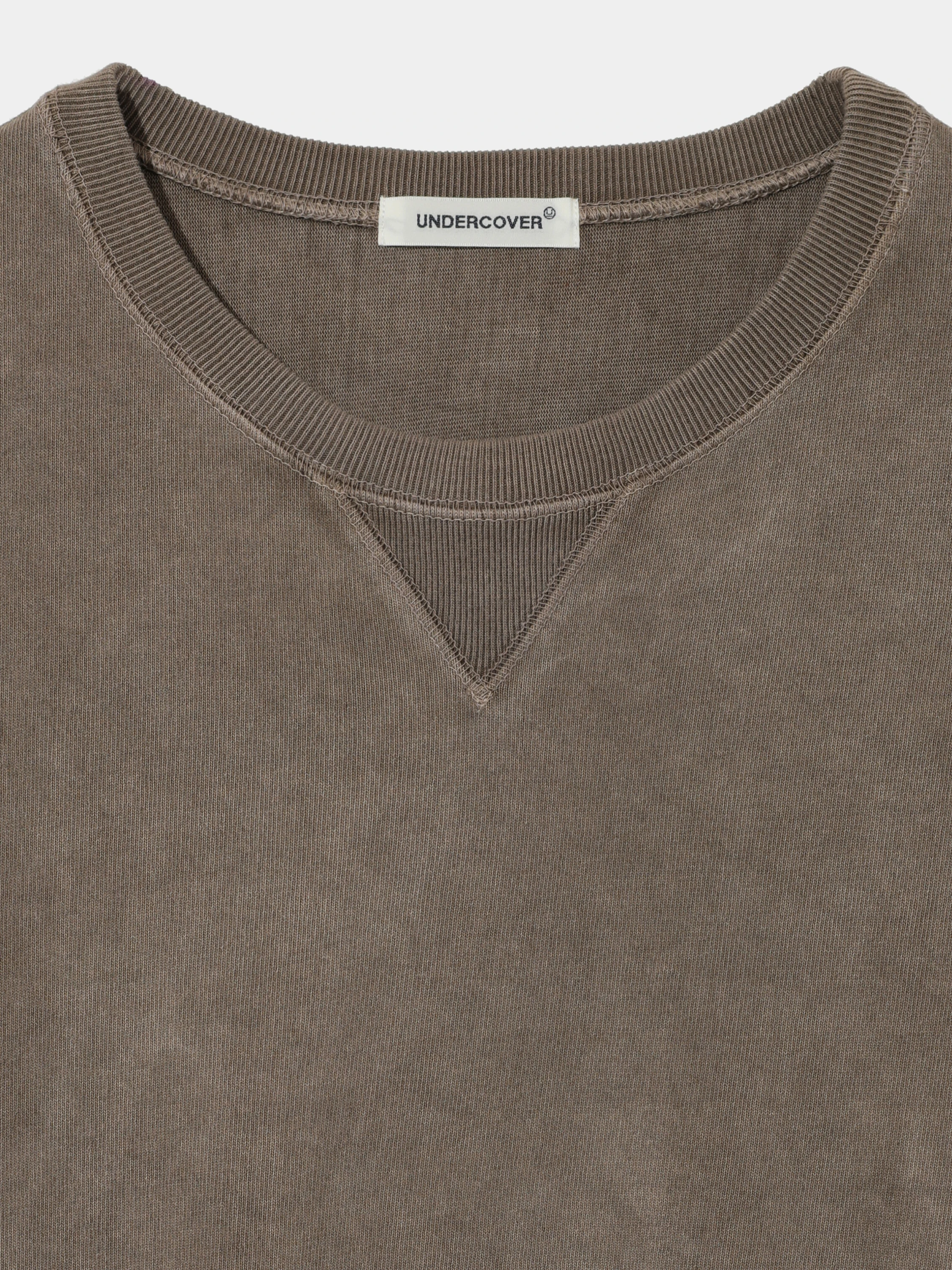 Футболка UNDERCOVER Distressed Tee Gray Beige