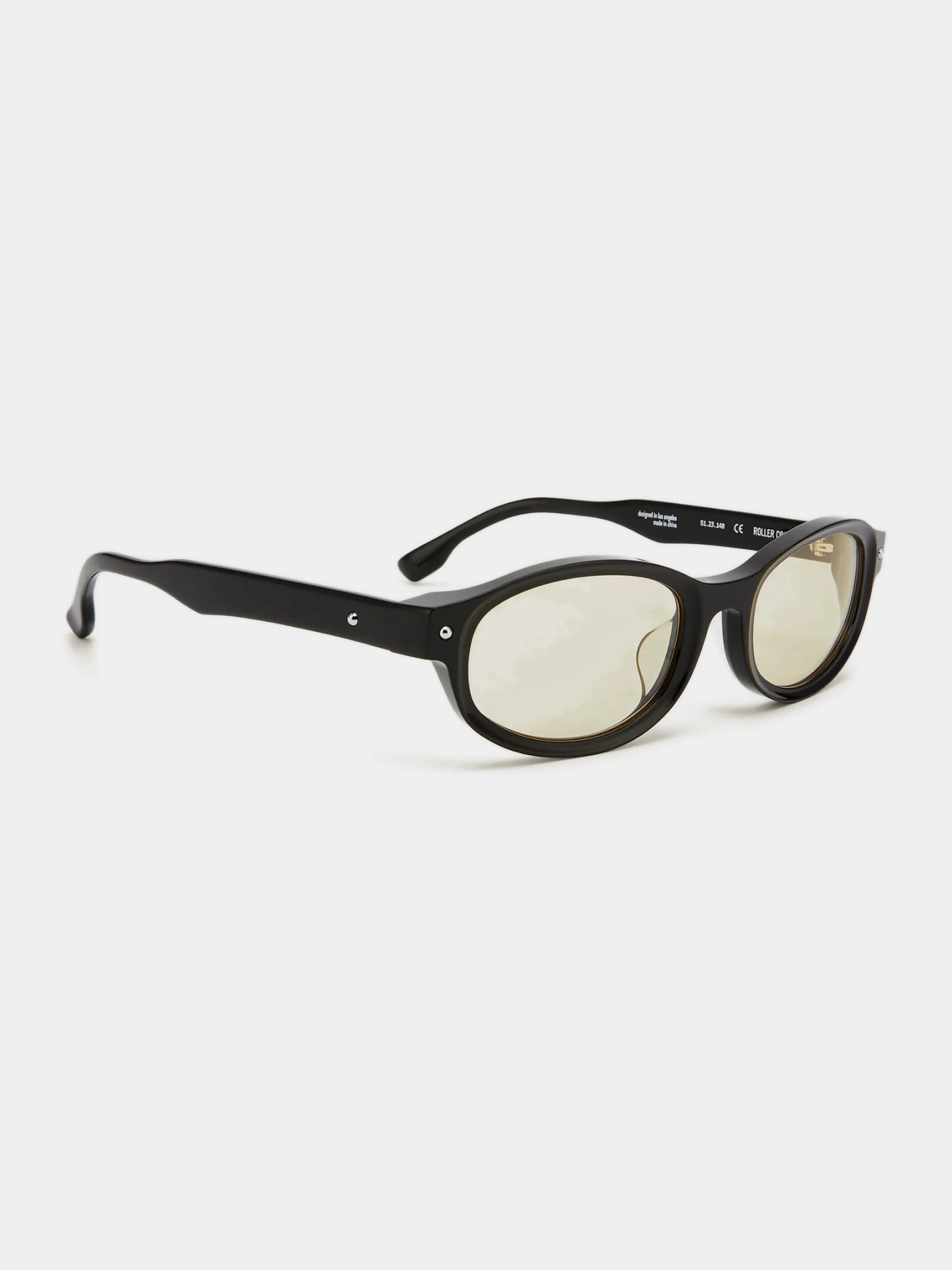 Очки Bonnie Clyde Roller Coaster Black & Yellow Tint