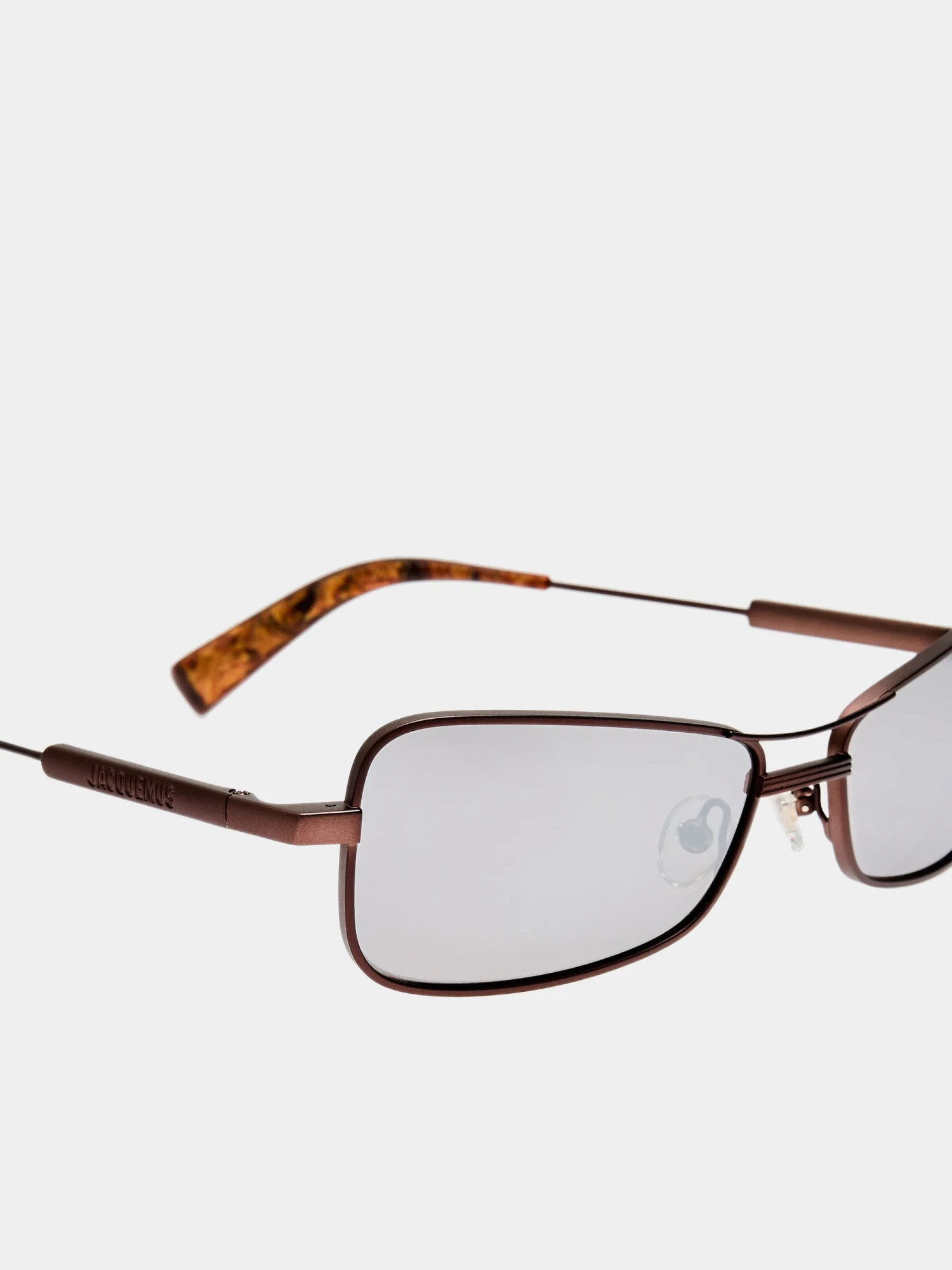 Очки JACQUEMUS Statzione Matt Brown