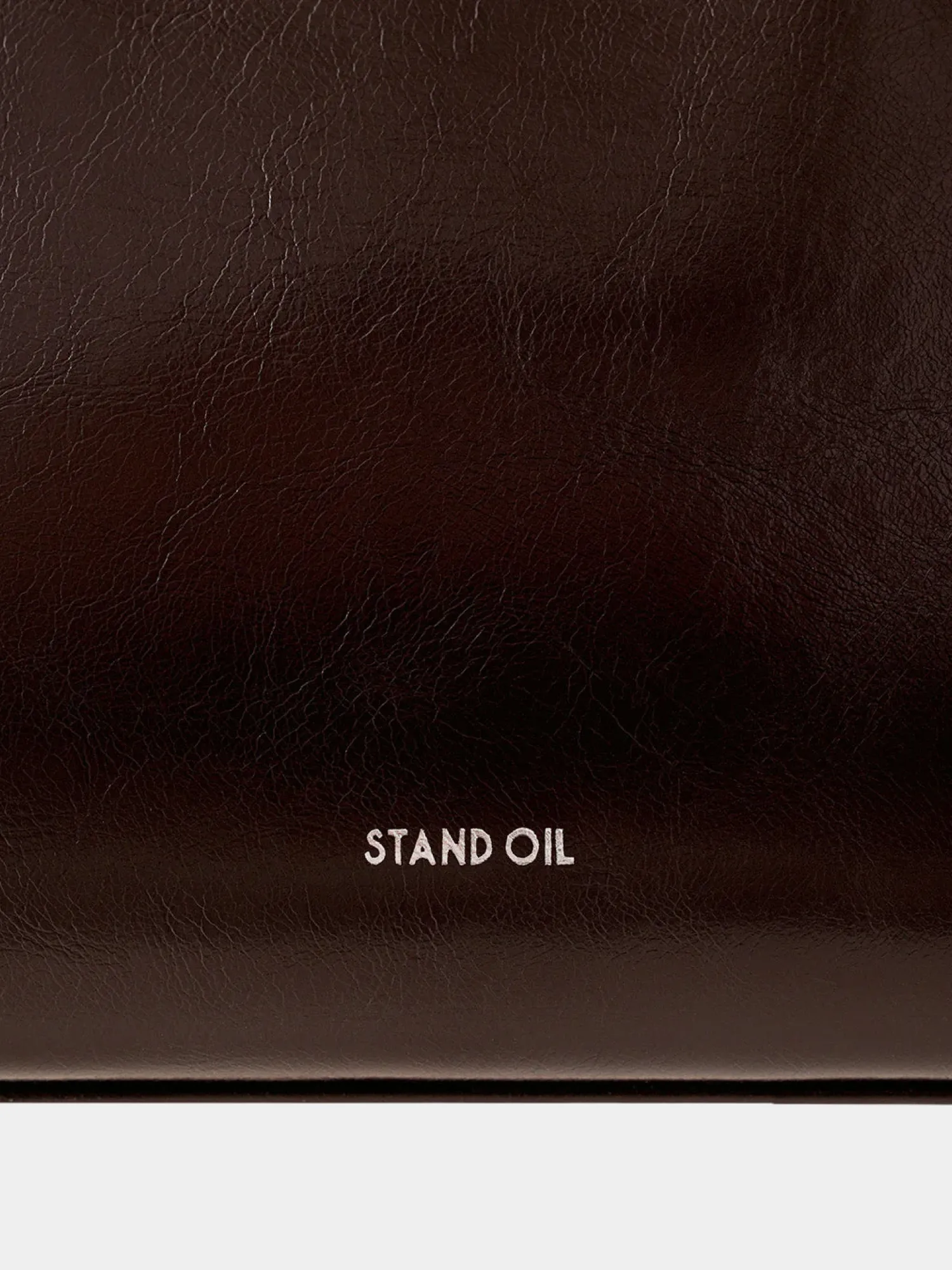 Женская сумка STAND OIL Square Low Marron
