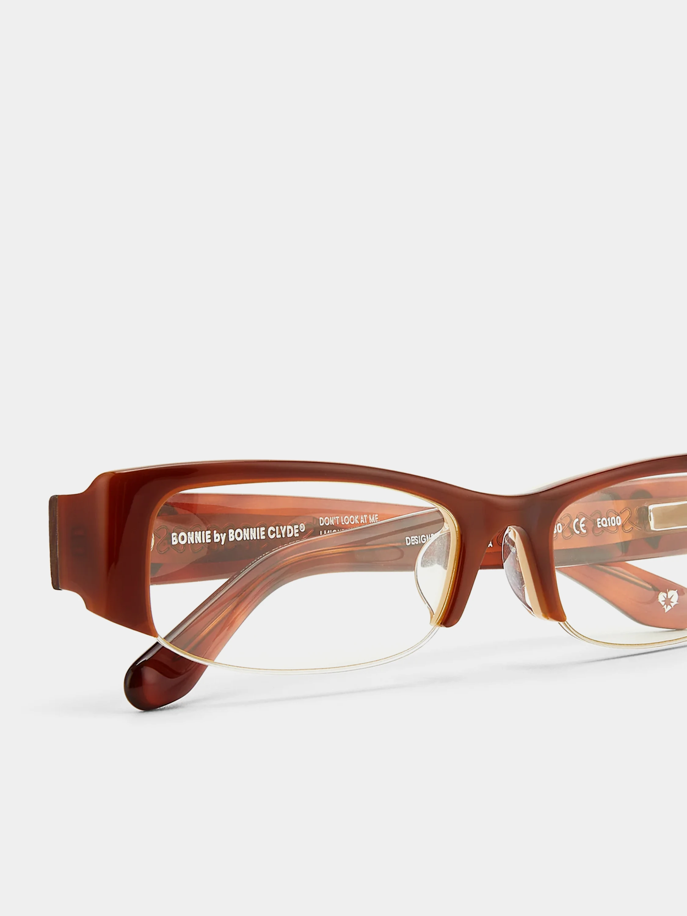 Очки Bonnie Clyde EQ100 Layered Brown Tortoise & Clear
