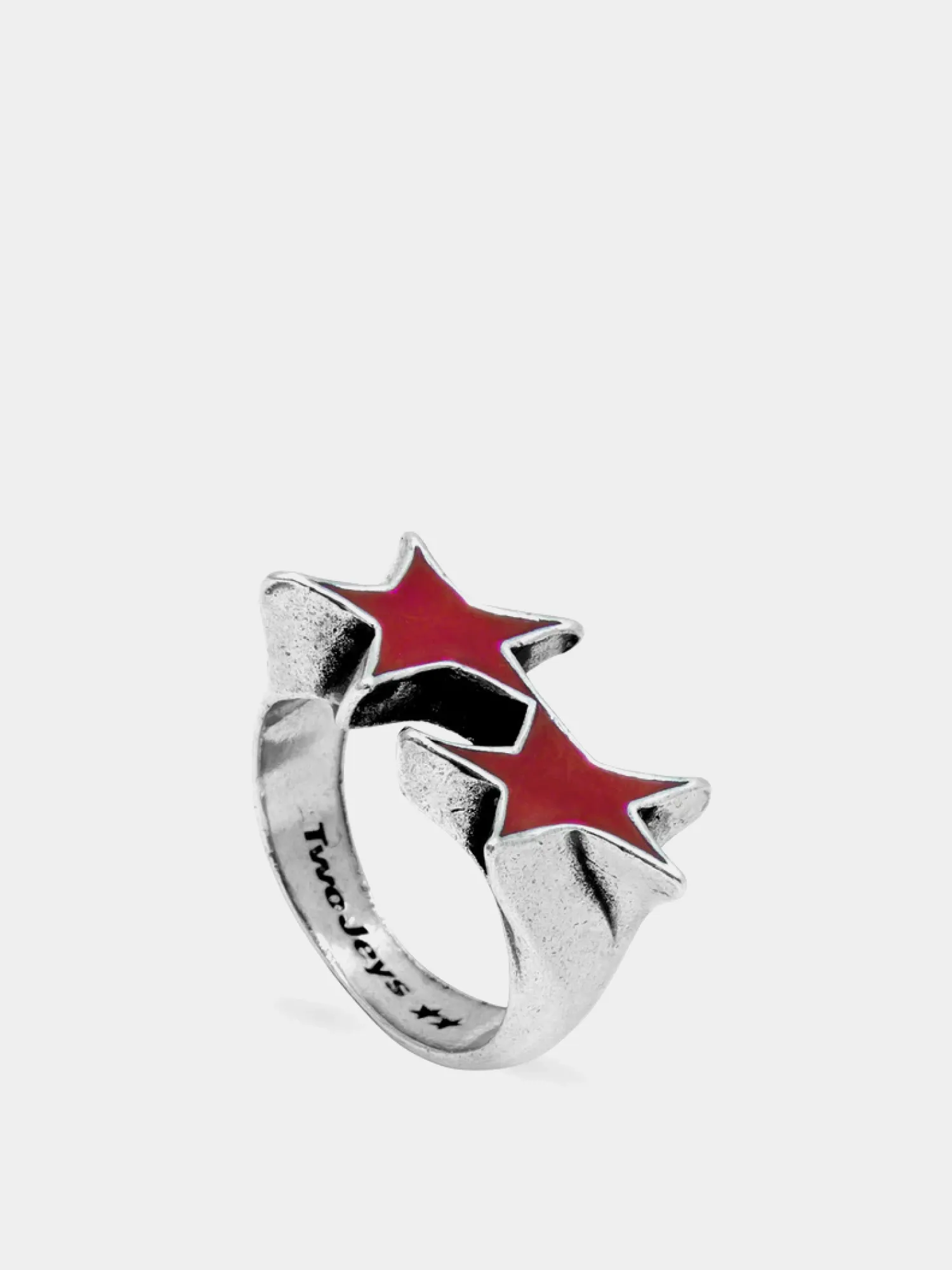 Кольцо TWOJEYS Icon Red Enameled Single