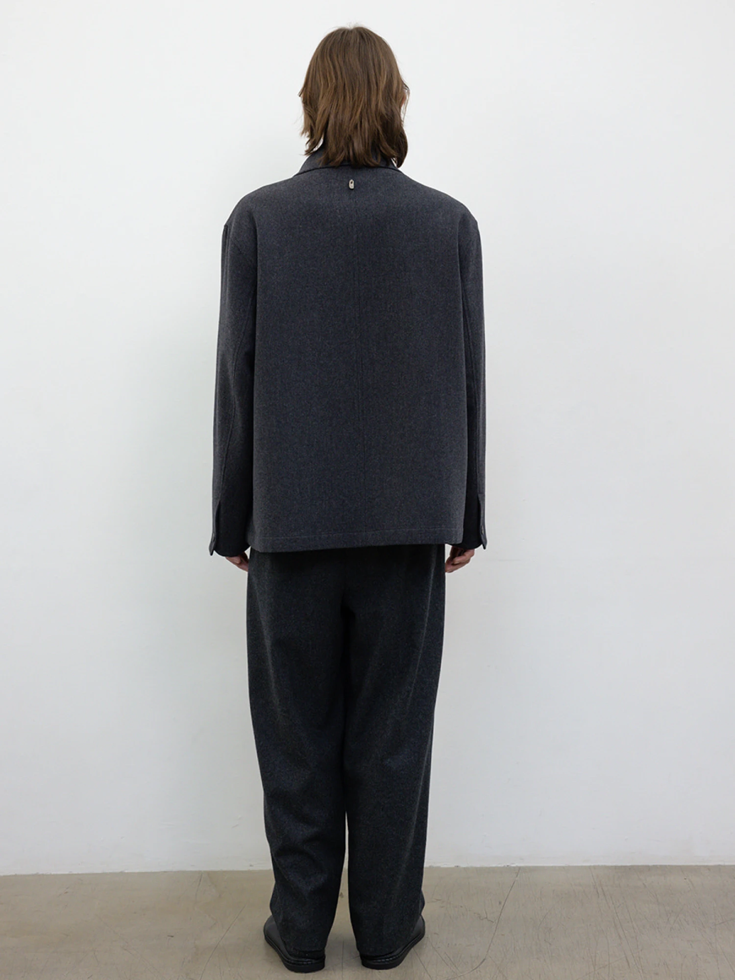 Полупальто LE17SEPTEMBRE Wool Field Gray